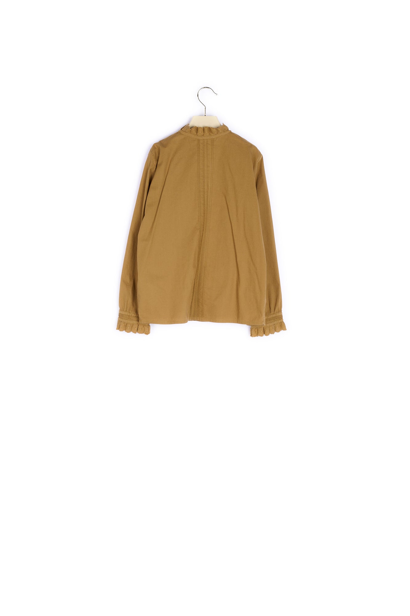 Blouse plissée et brodée - Bonpoint vintage