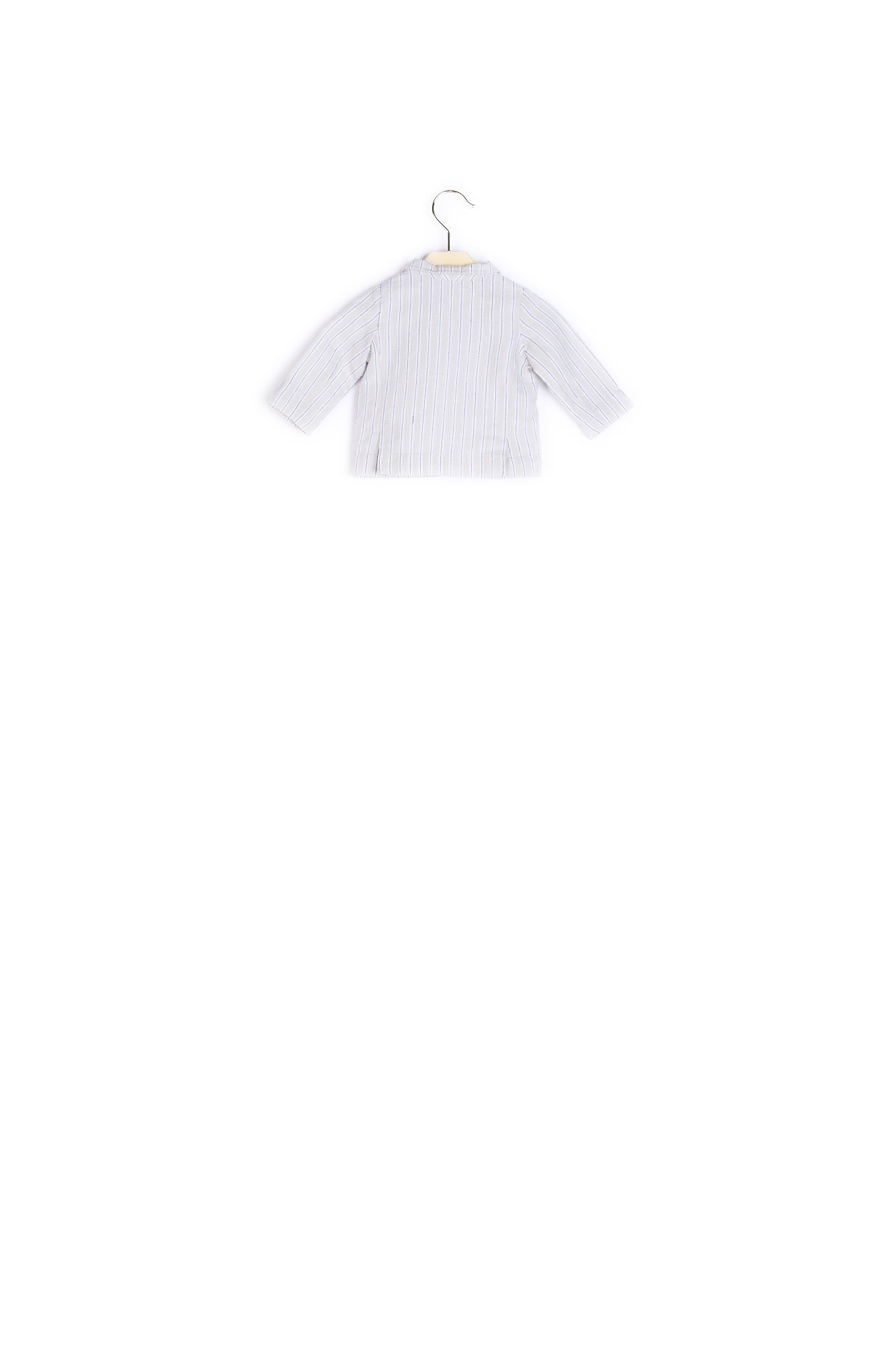 Veste rayée en lin et coton - Bonpoint vintage