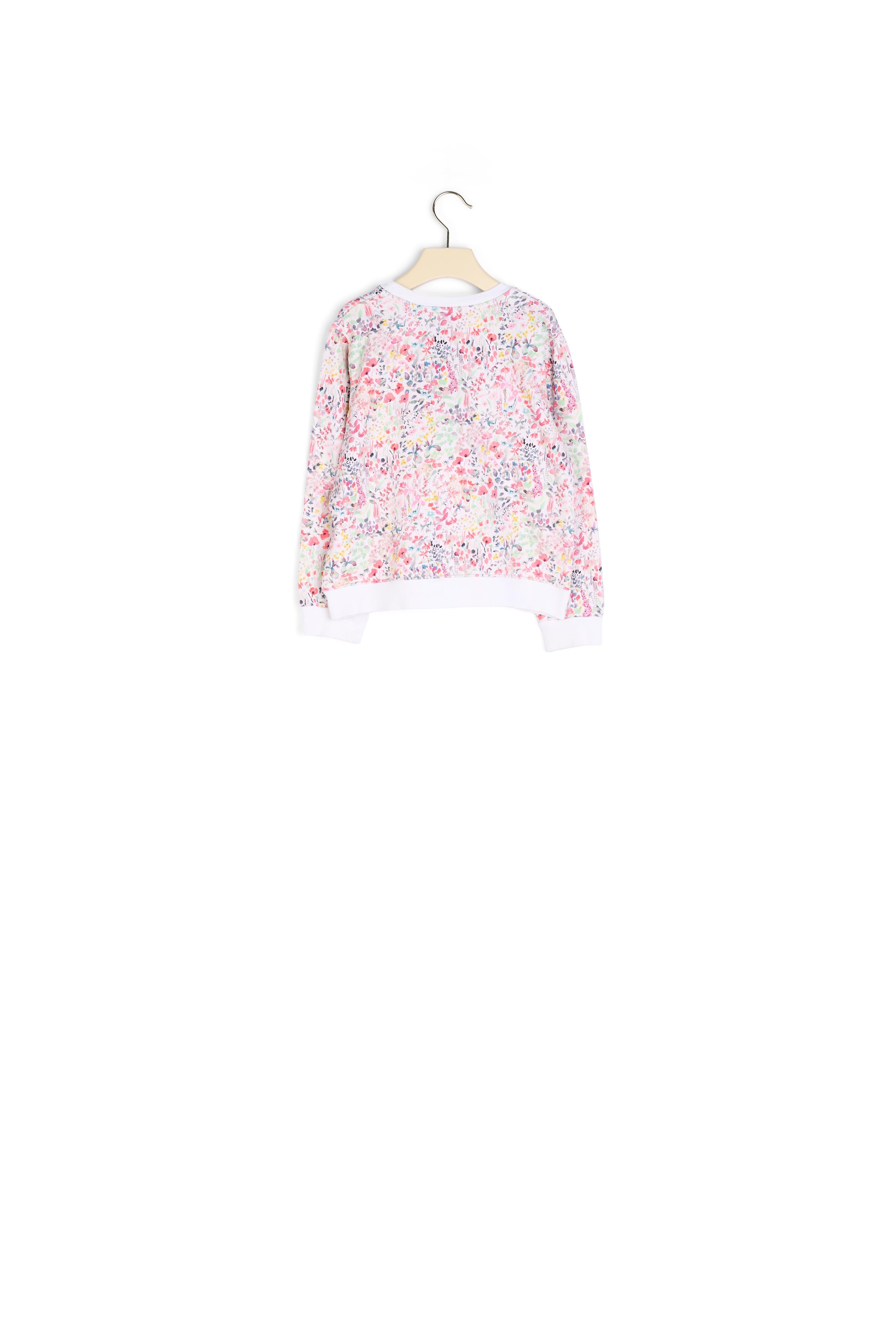Sweat en molleton Liberty fille - Bonpoint vintage