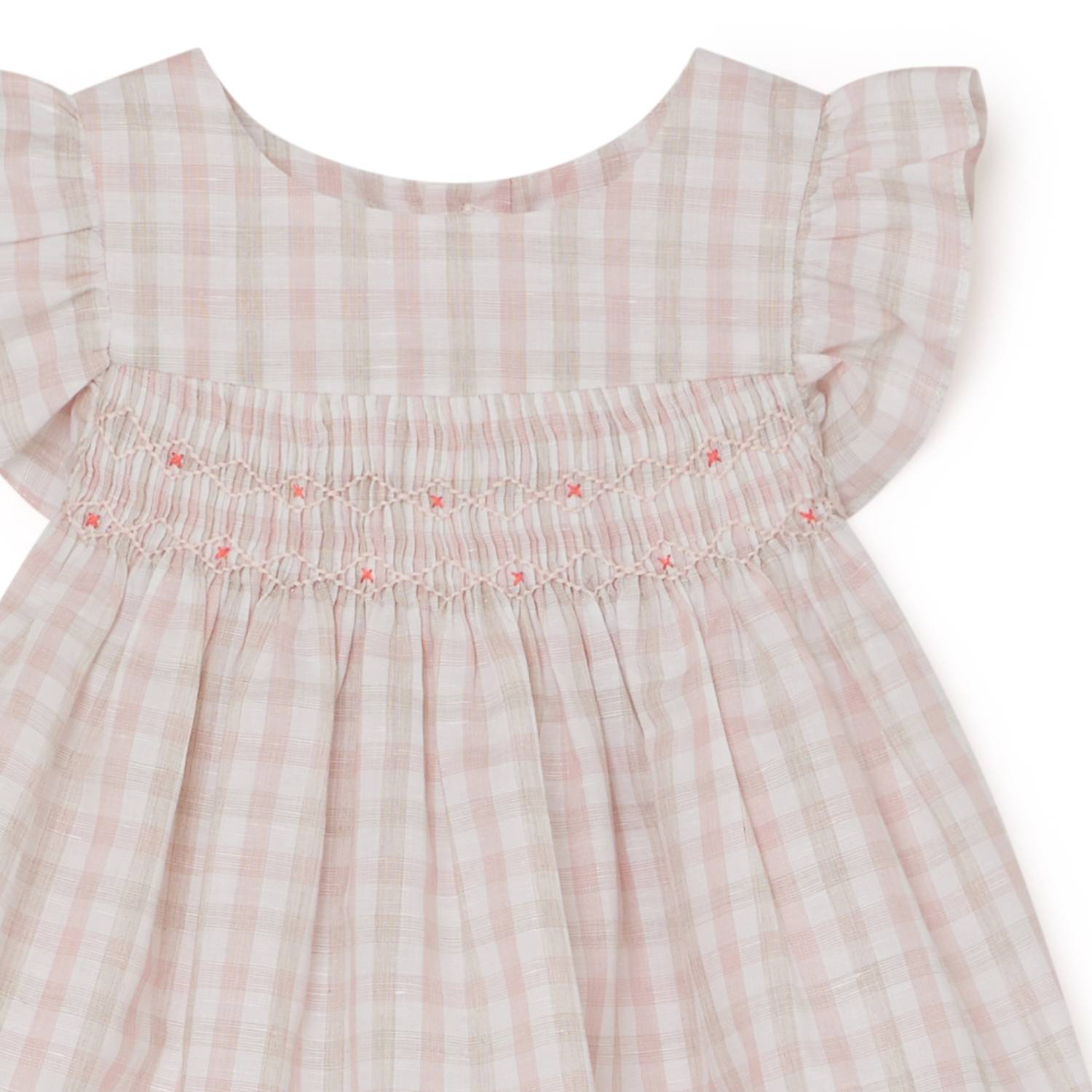 Blouse en coton et lin - Bonpoint vintage
