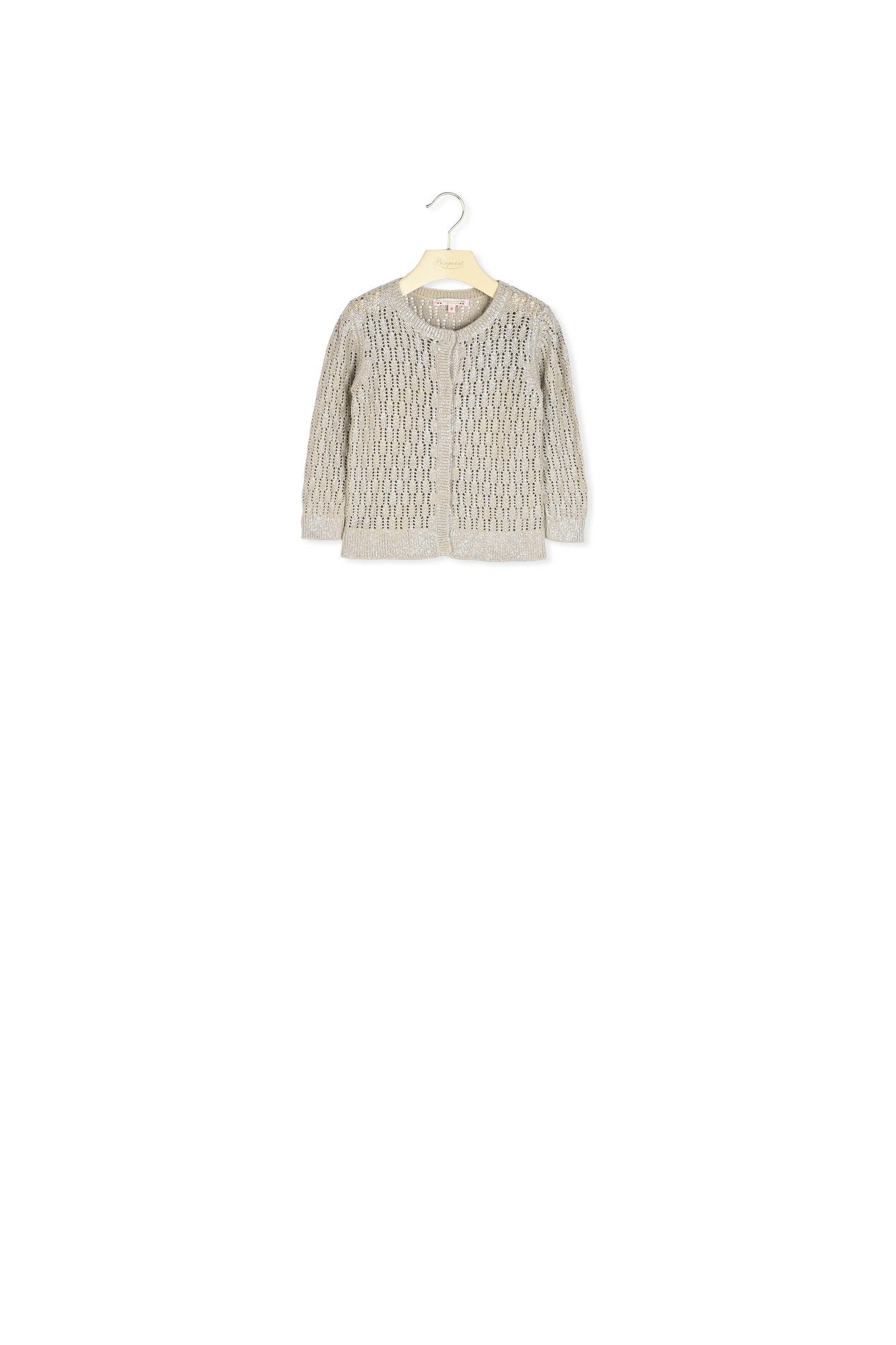 Cardigan ajouré - Bonpoint vintage