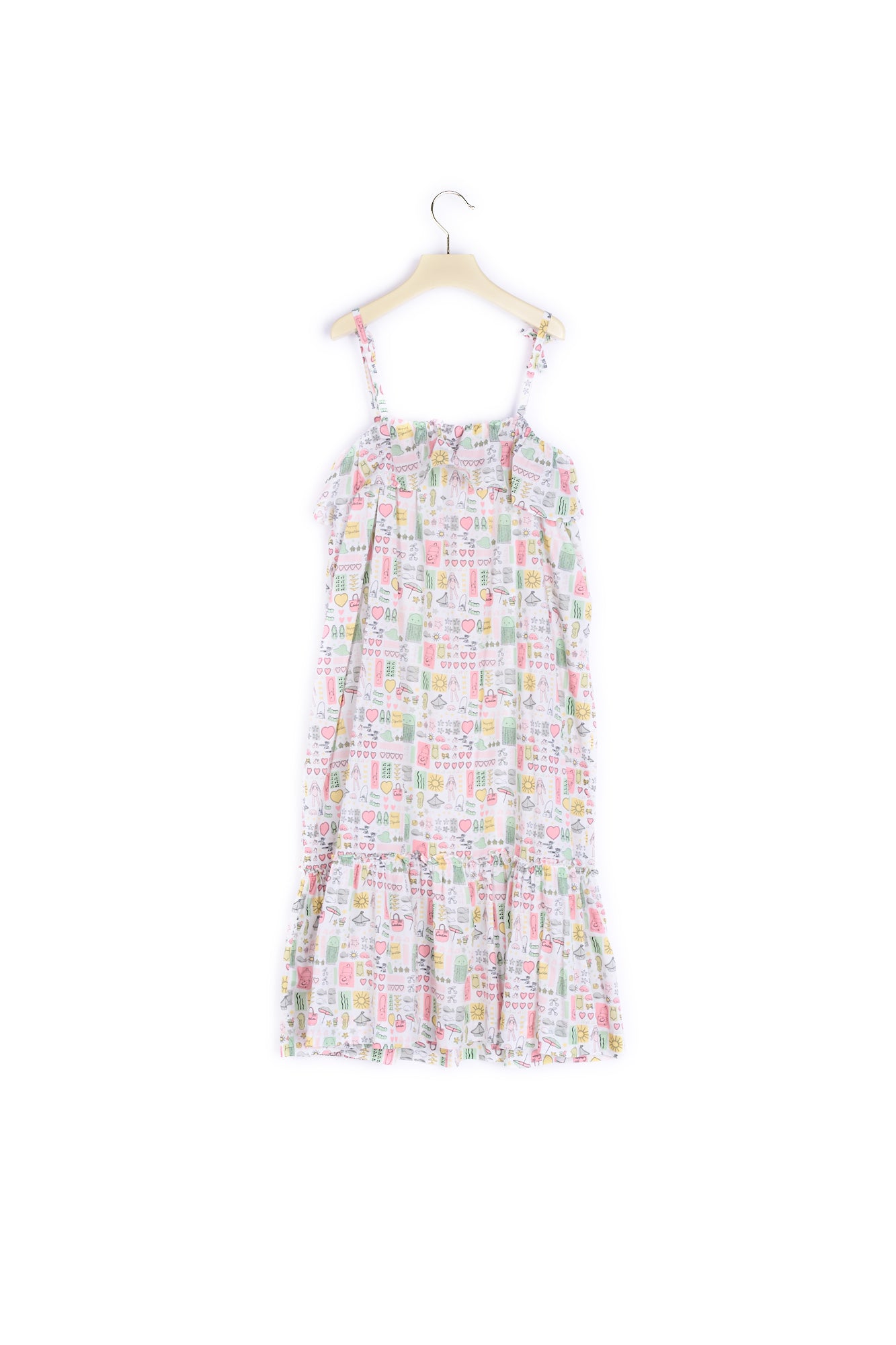Robe en popeline imprimée - Bonpoint vintage