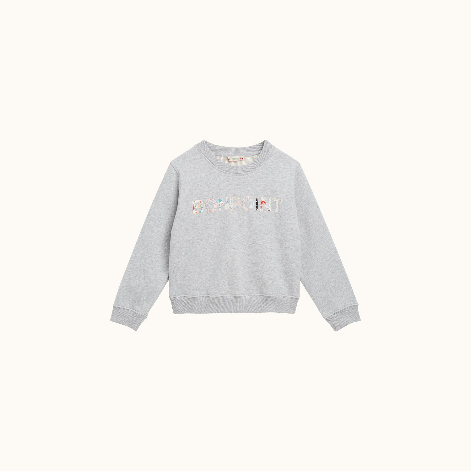 Sweatshirt avec applications Liberty - Bonpoint vintage