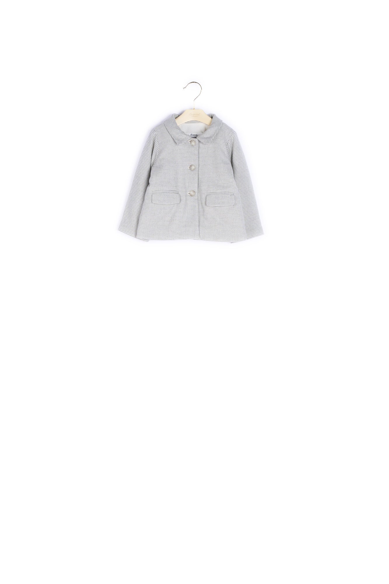 Manteau motif pied-de-poule - Bonpoint vintage