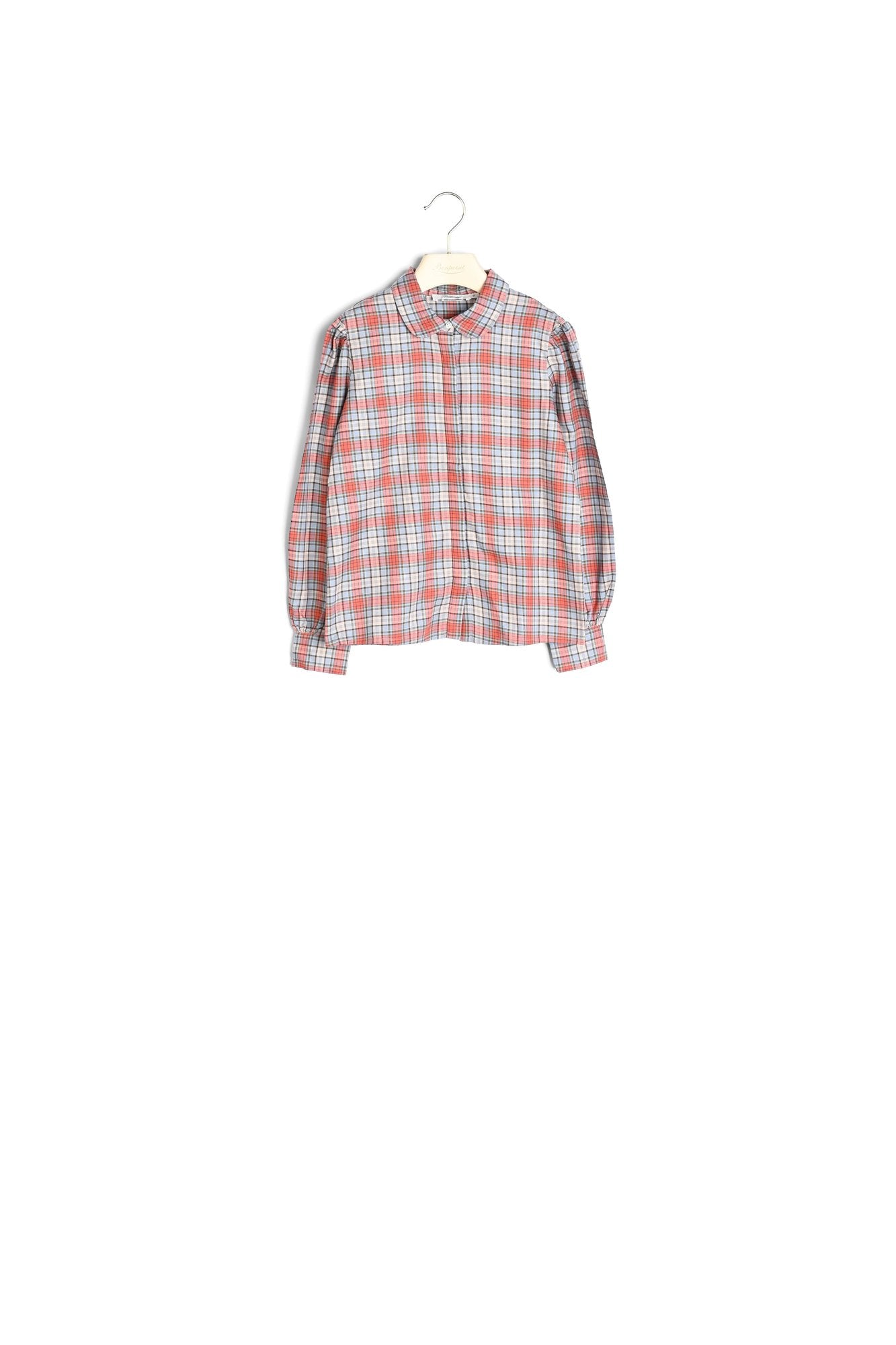 Blouse à carreaux - Bonpoint vintage