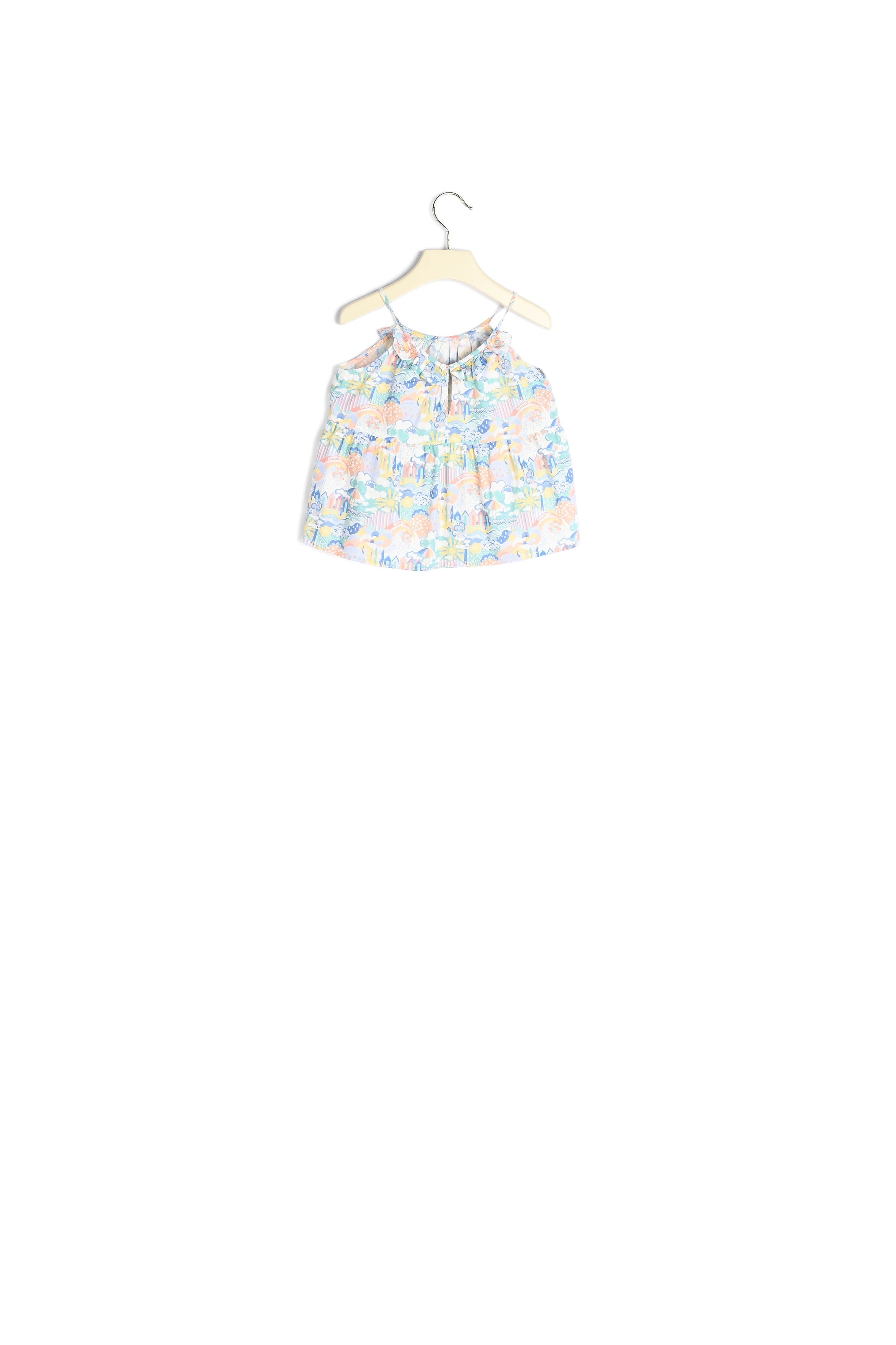 Blouse en tissu Liberty exclusif - Bonpoint vintage
