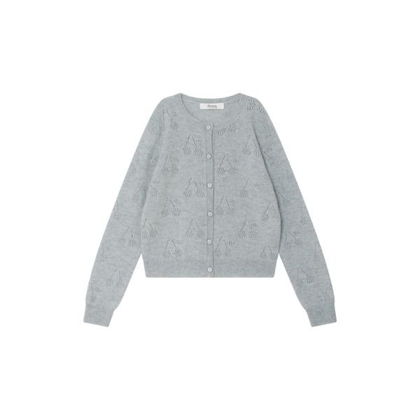 Cardigan en cachemire ajouré - Bonpoint vintage