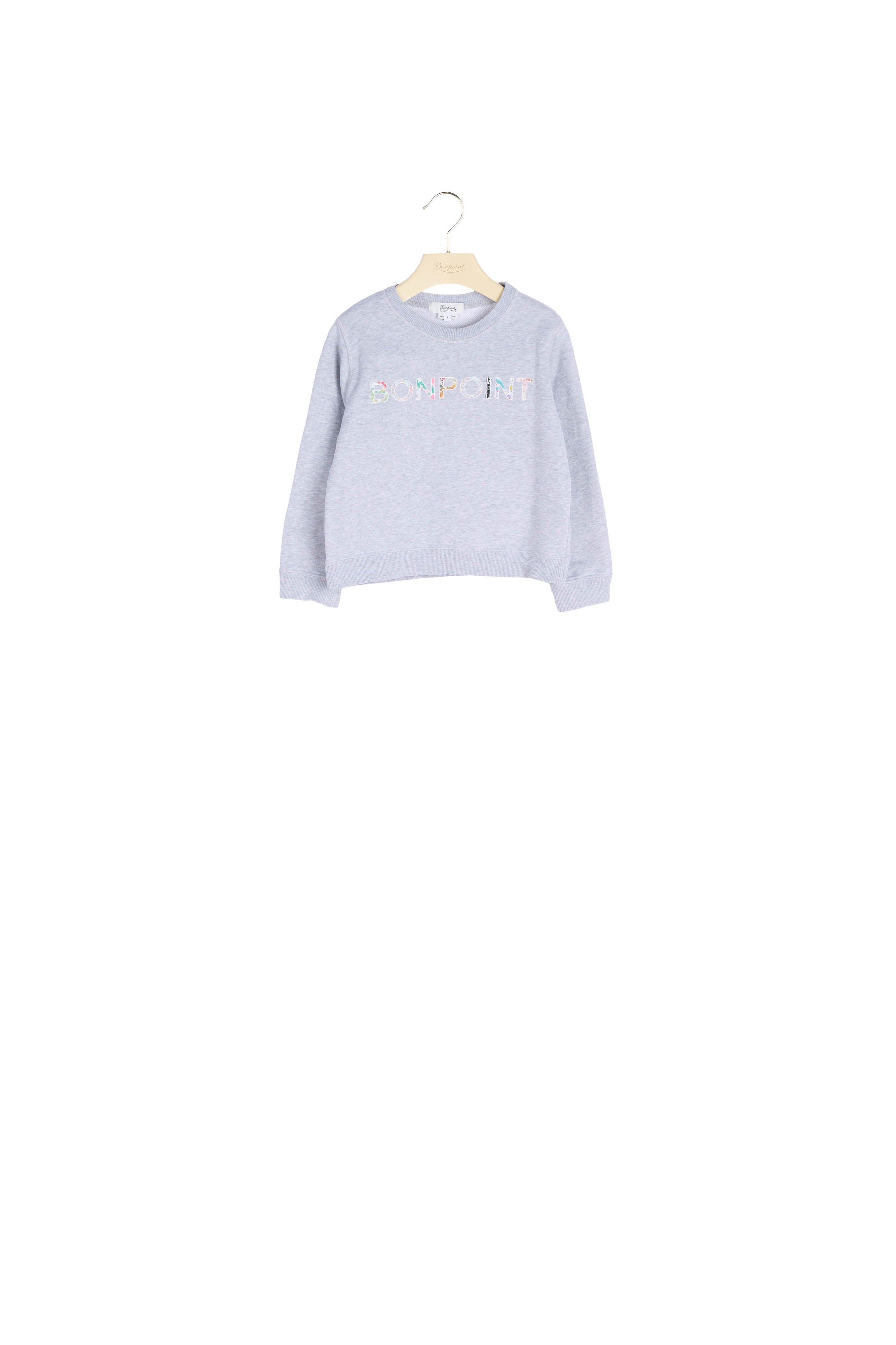 Sweatshirt avec applications Liberty - Bonpoint vintage