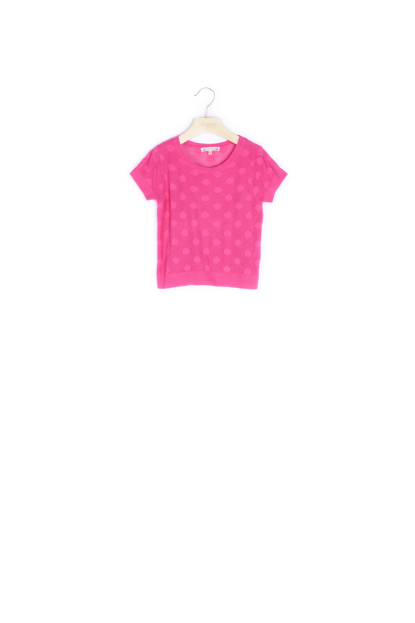 Pullover coton ajouré - Bonpoint vintage