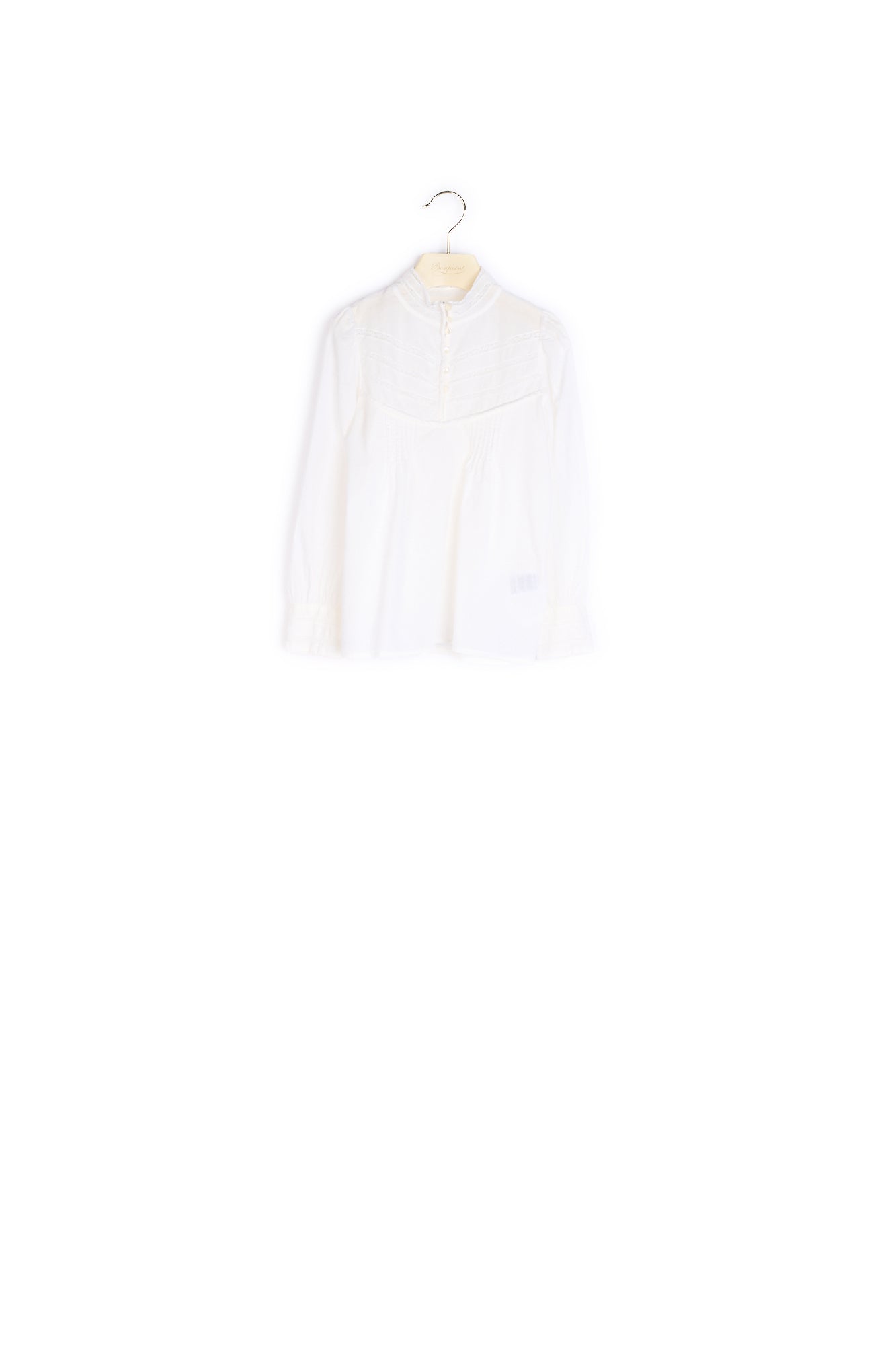 Blouse à plastron - Bonpoint vintage
