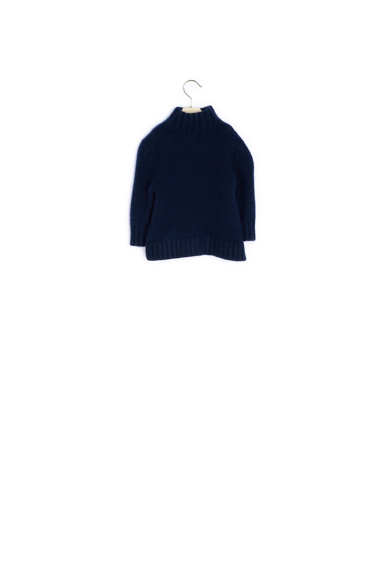 Pull fille en cachemire à col montant - Bonpoint vintage