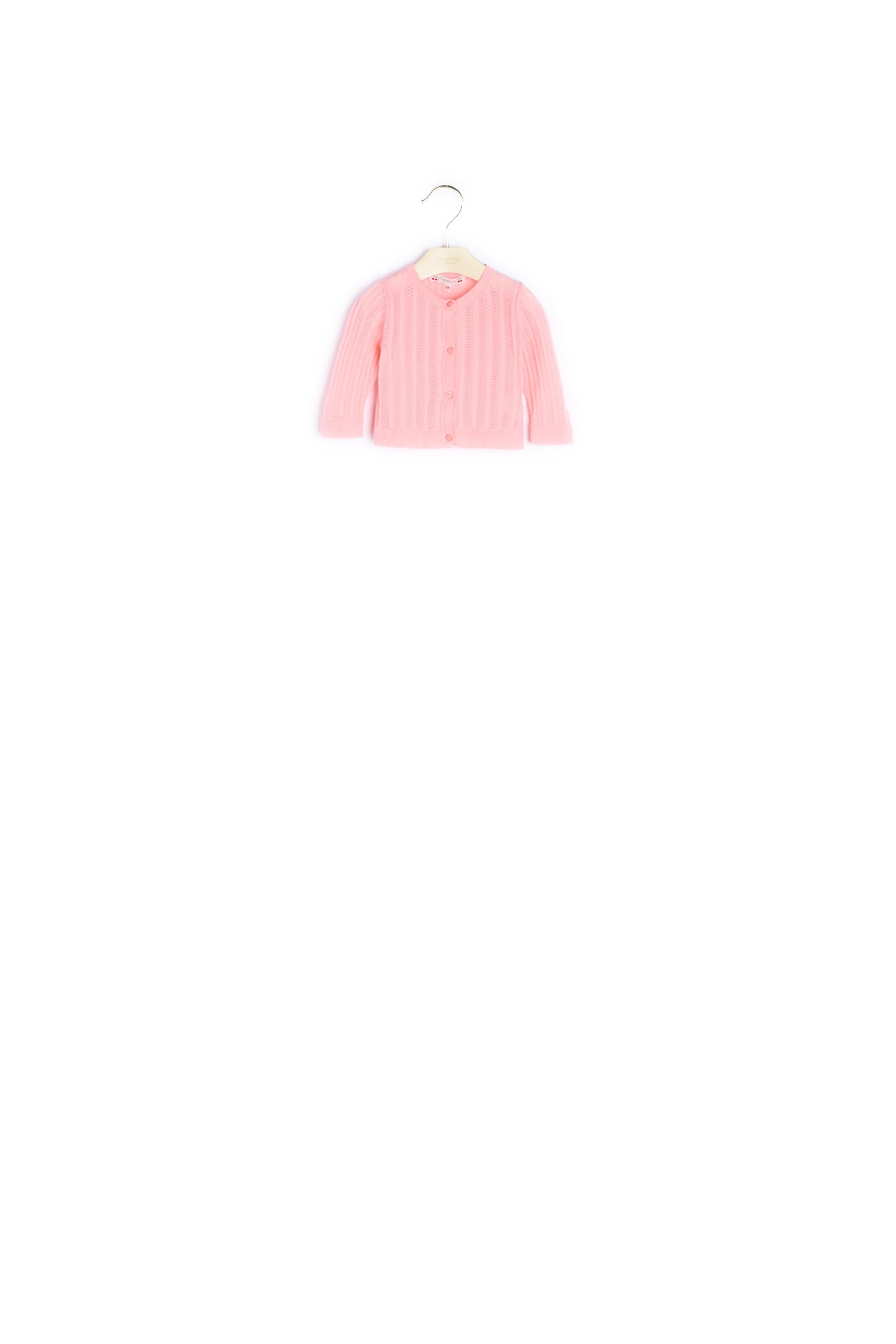 Cardigan ajouré Bébé - Bonpoint vintage