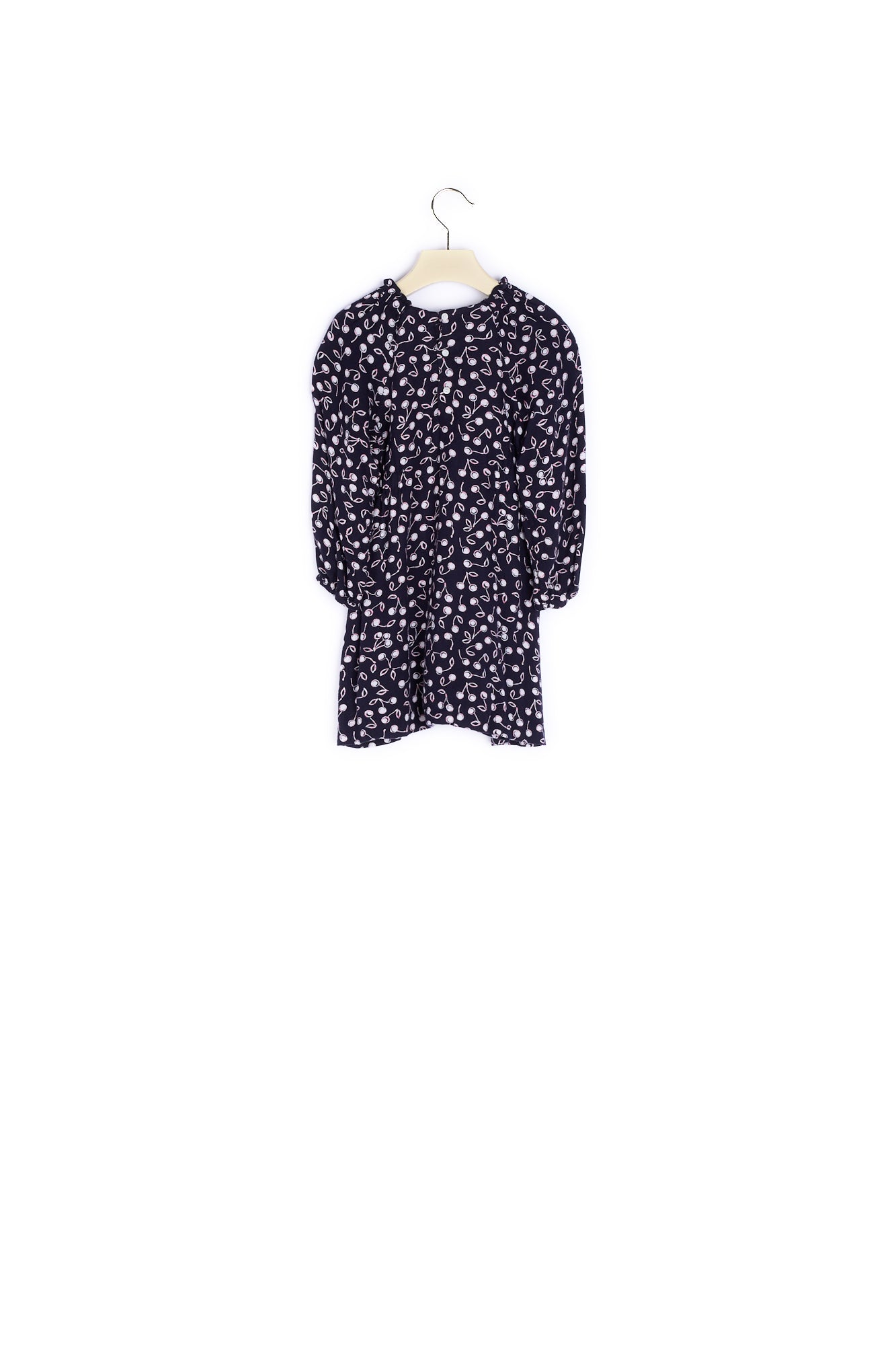 Robe en twill imprimé cerises - Bonpoint vintage