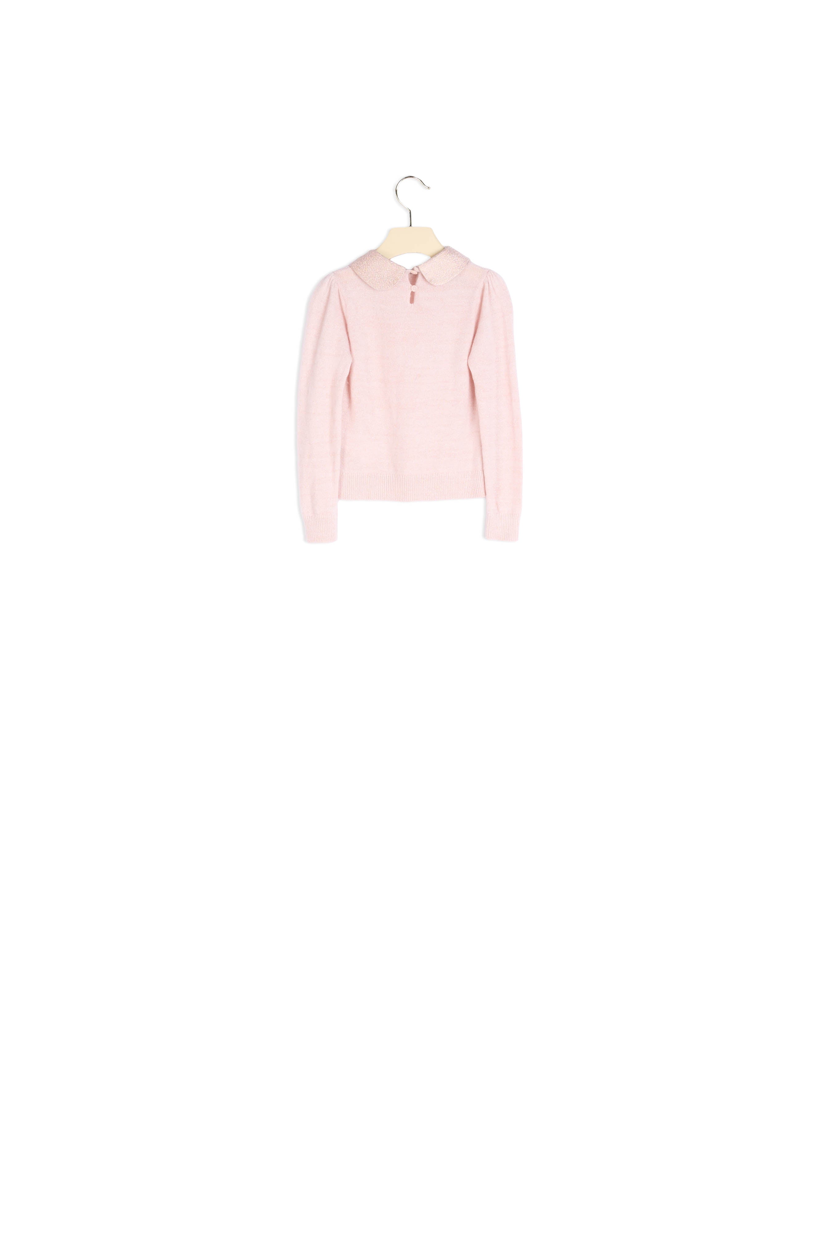 Pull à col Claudine fille - Bonpoint vintage