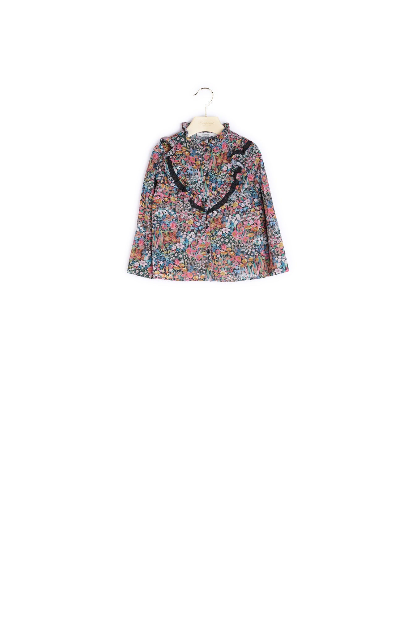 Blouse fille en tissu Liberty - Bonpoint vintage
