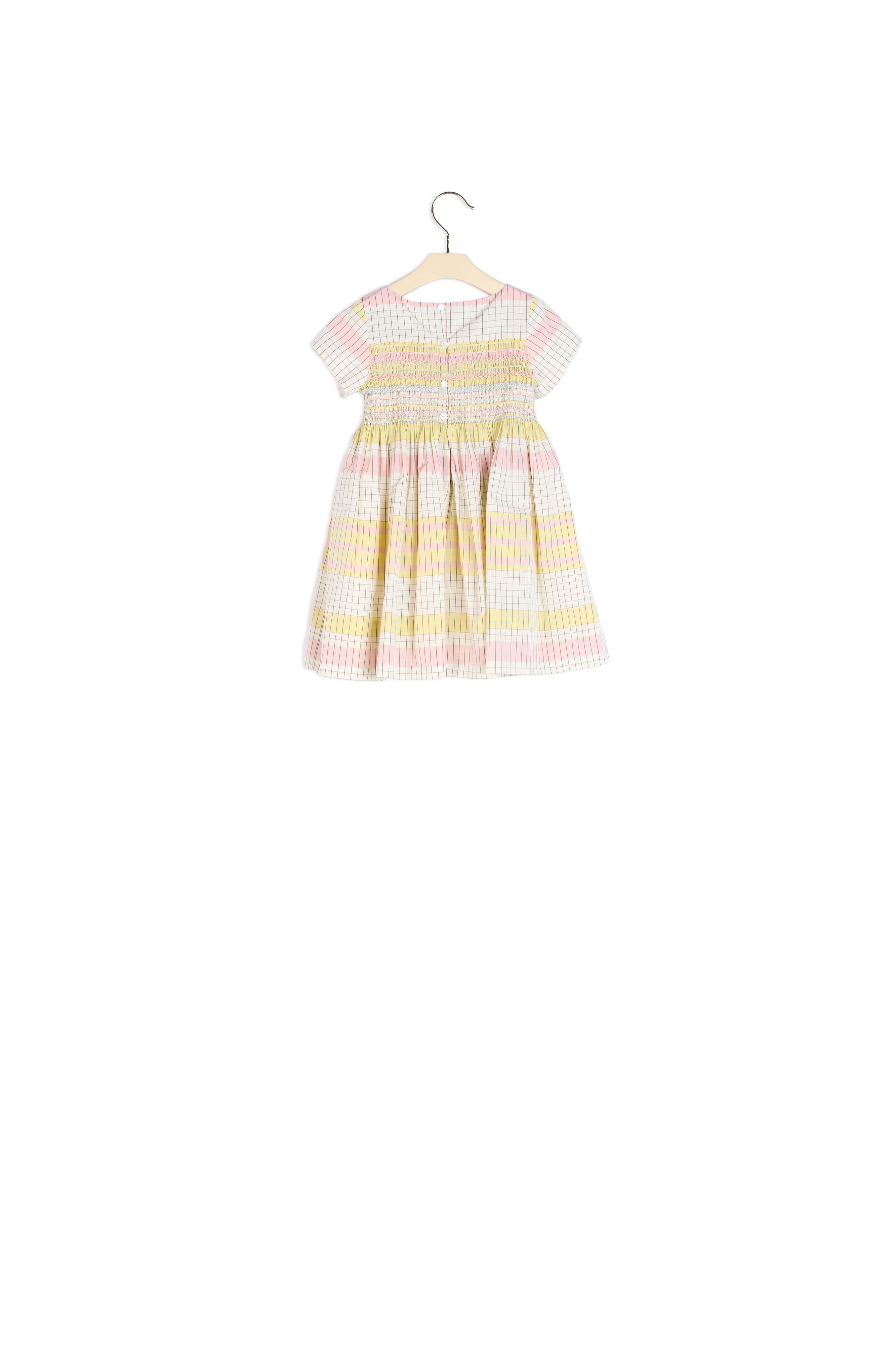 Robe smockée à la main - Bonpoint vintage