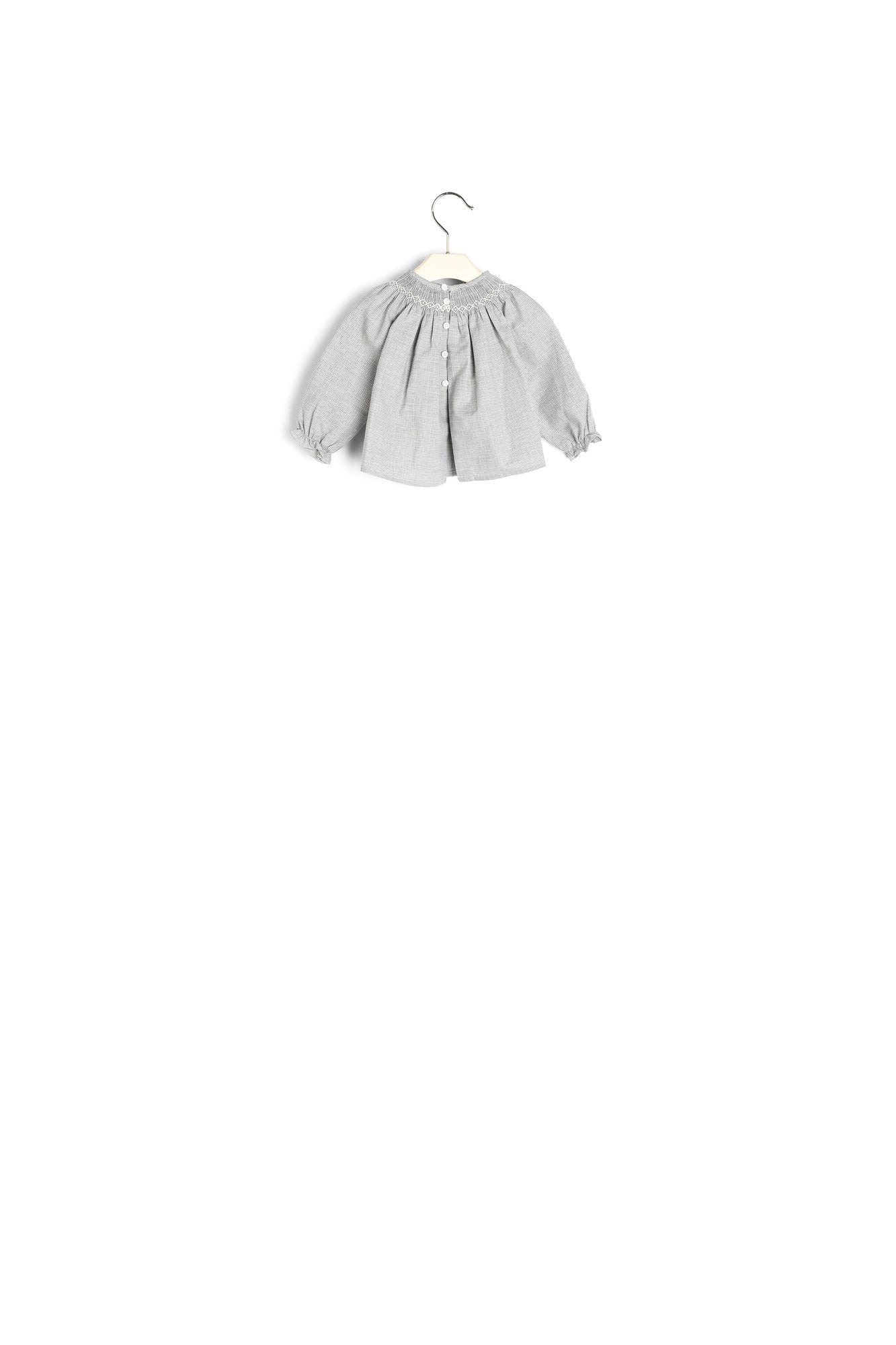Blouse smockée Griotte - Bonpoint vintage