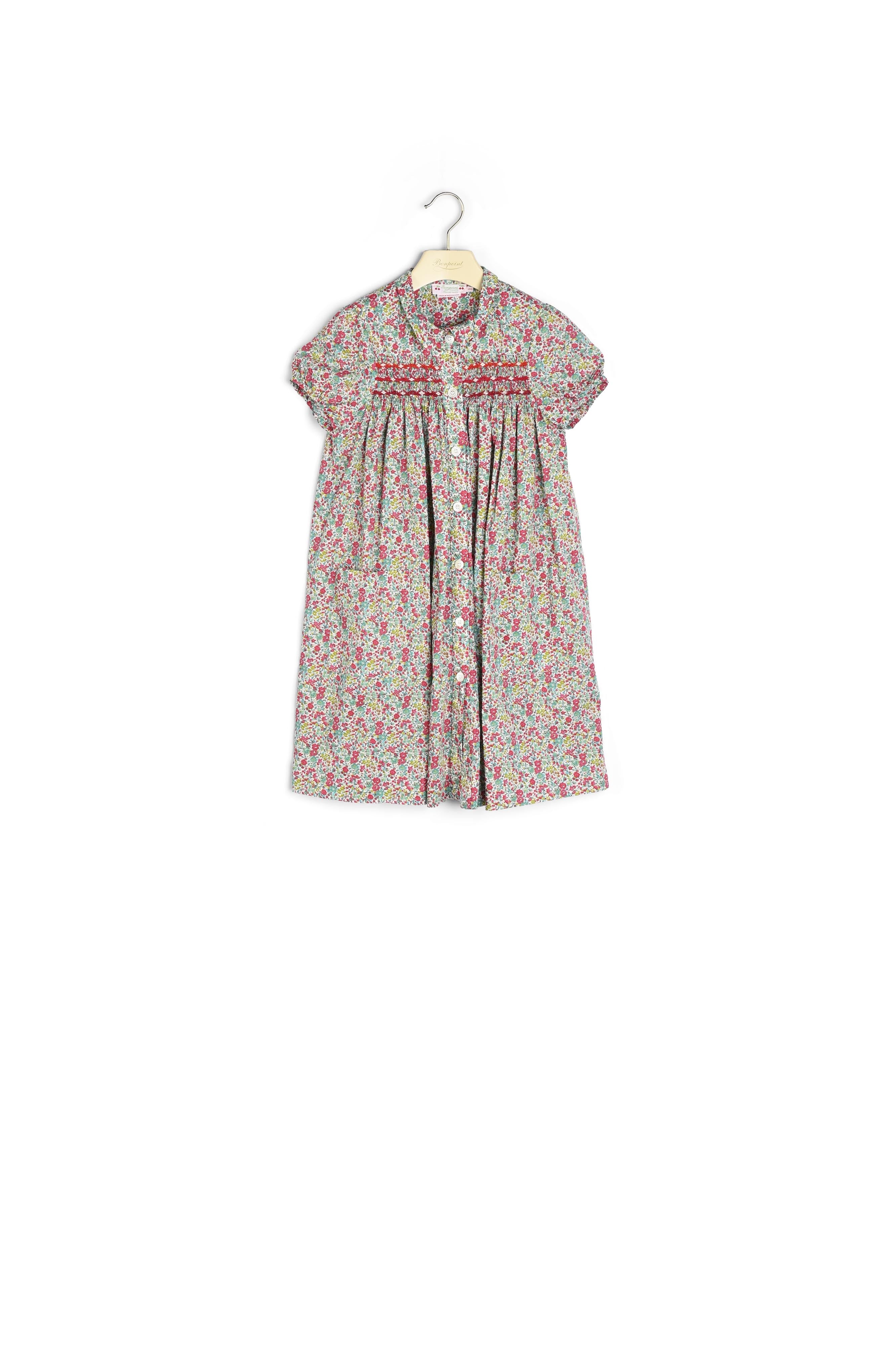 Robe smockée Candice - Bonpoint vintage