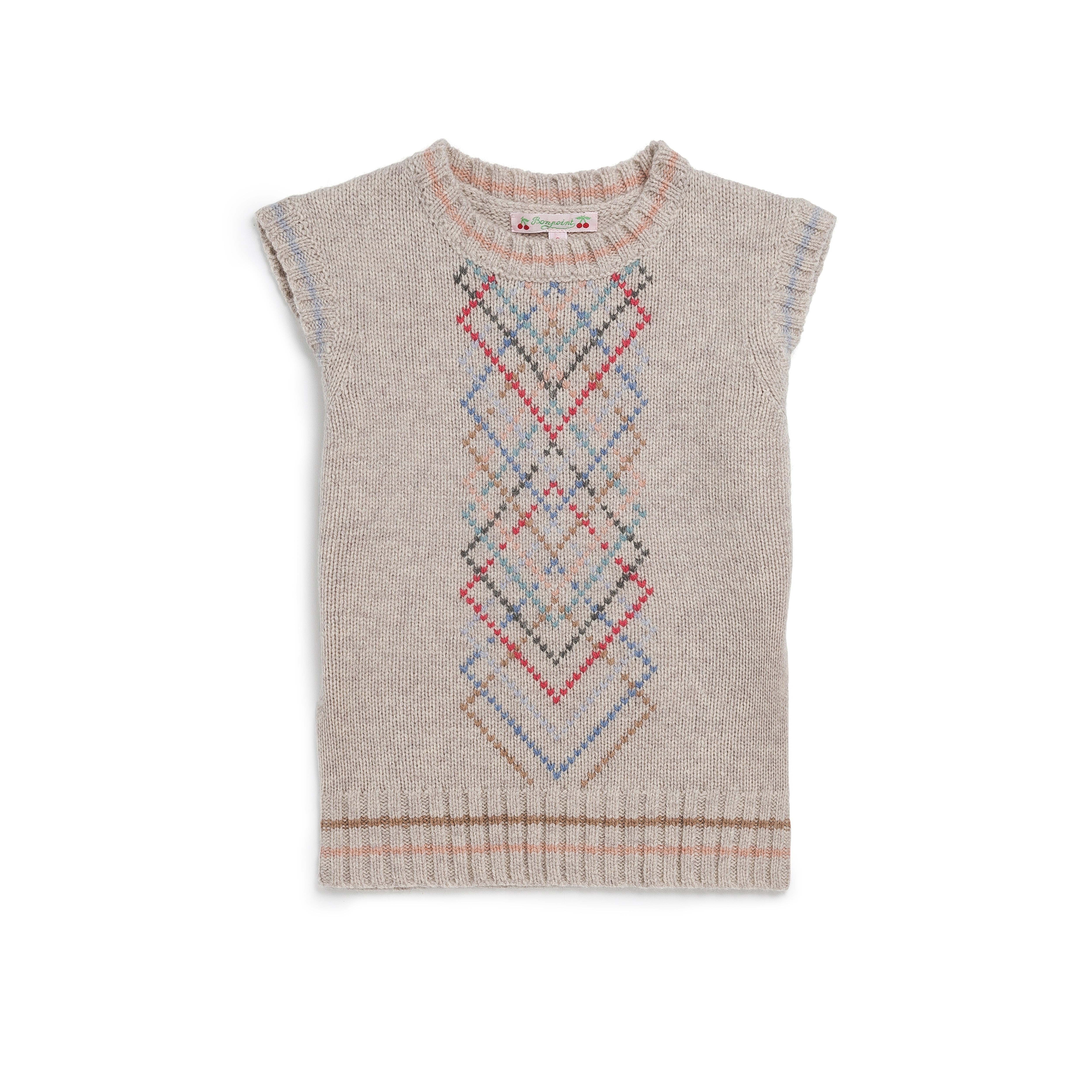 Pull Sans Manches - Bonpoint vintage
