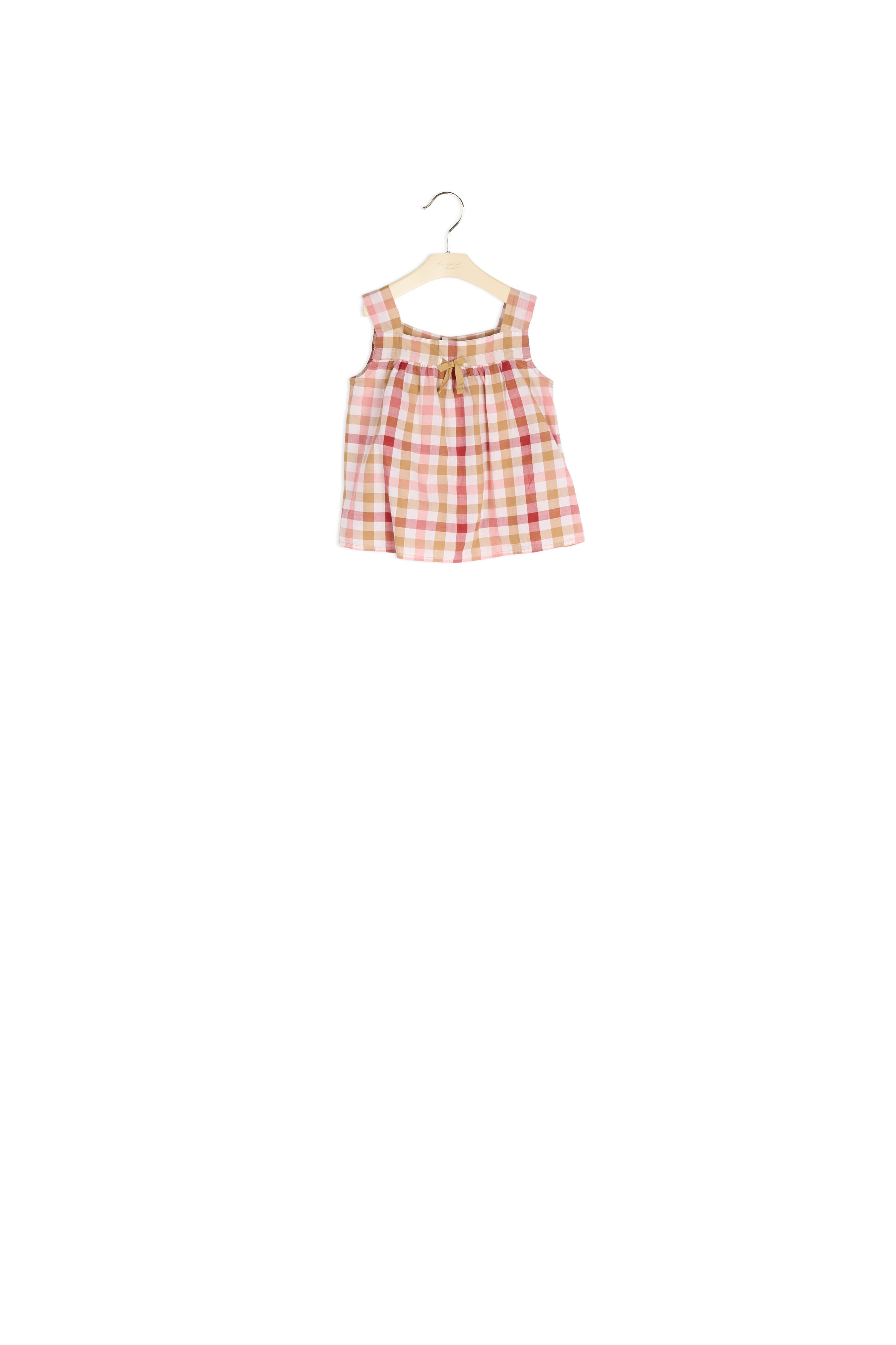 Blouse à carreaux fille - Bonpoint vintage