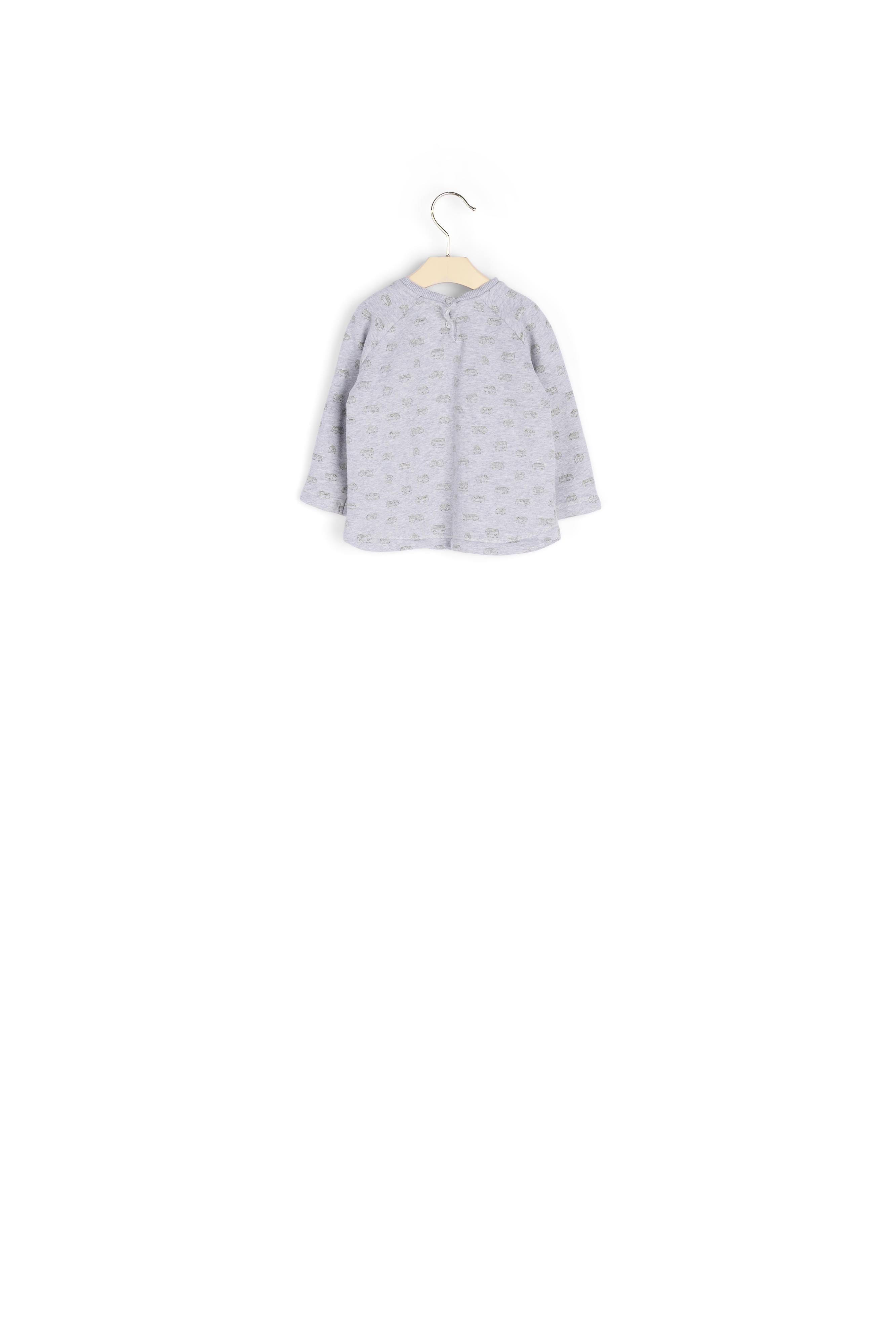 Sweat en molleton imprimé - Bonpoint vintage