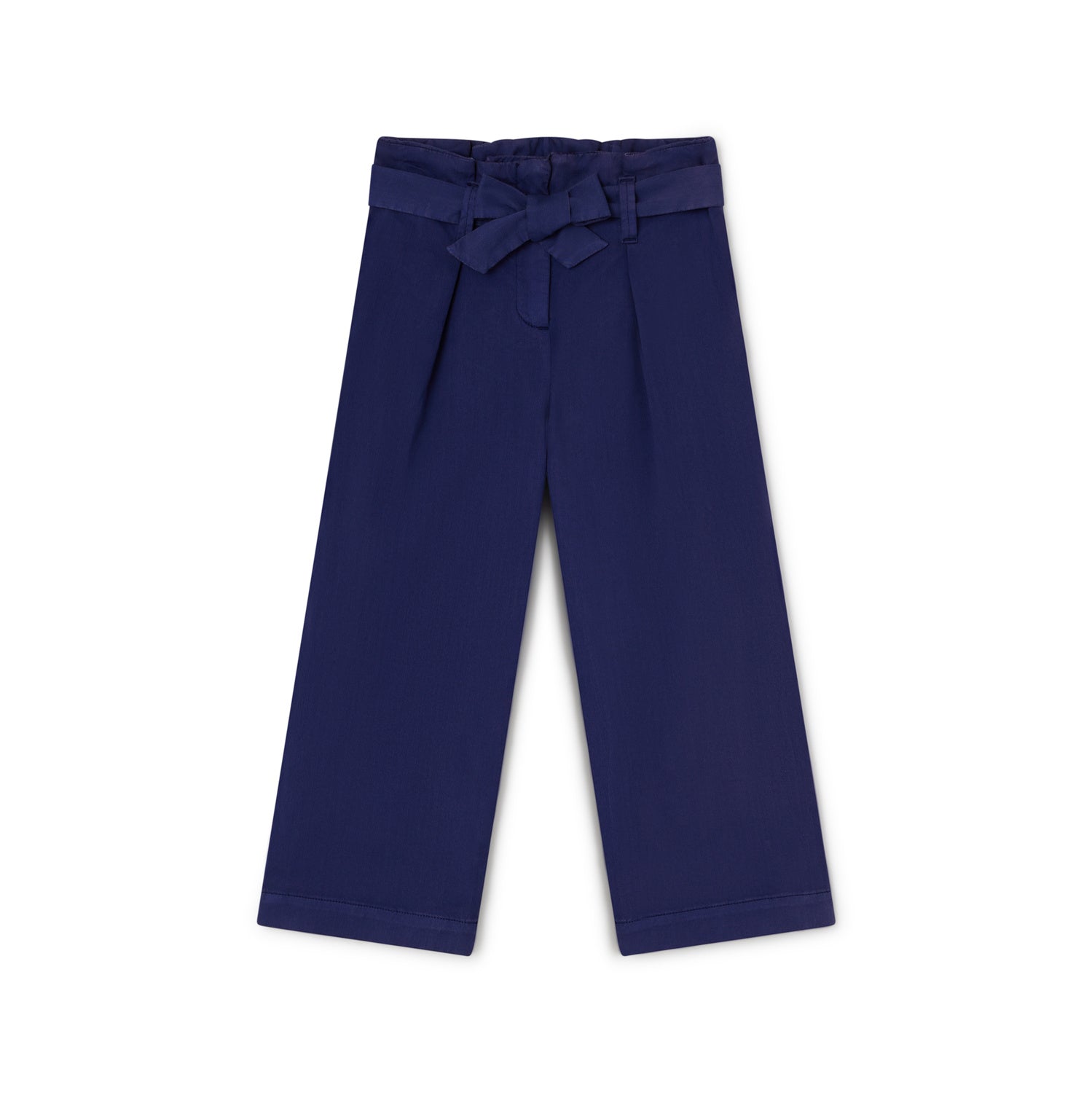 Jean léger avec ceinture nouée - Bonpoint vintage