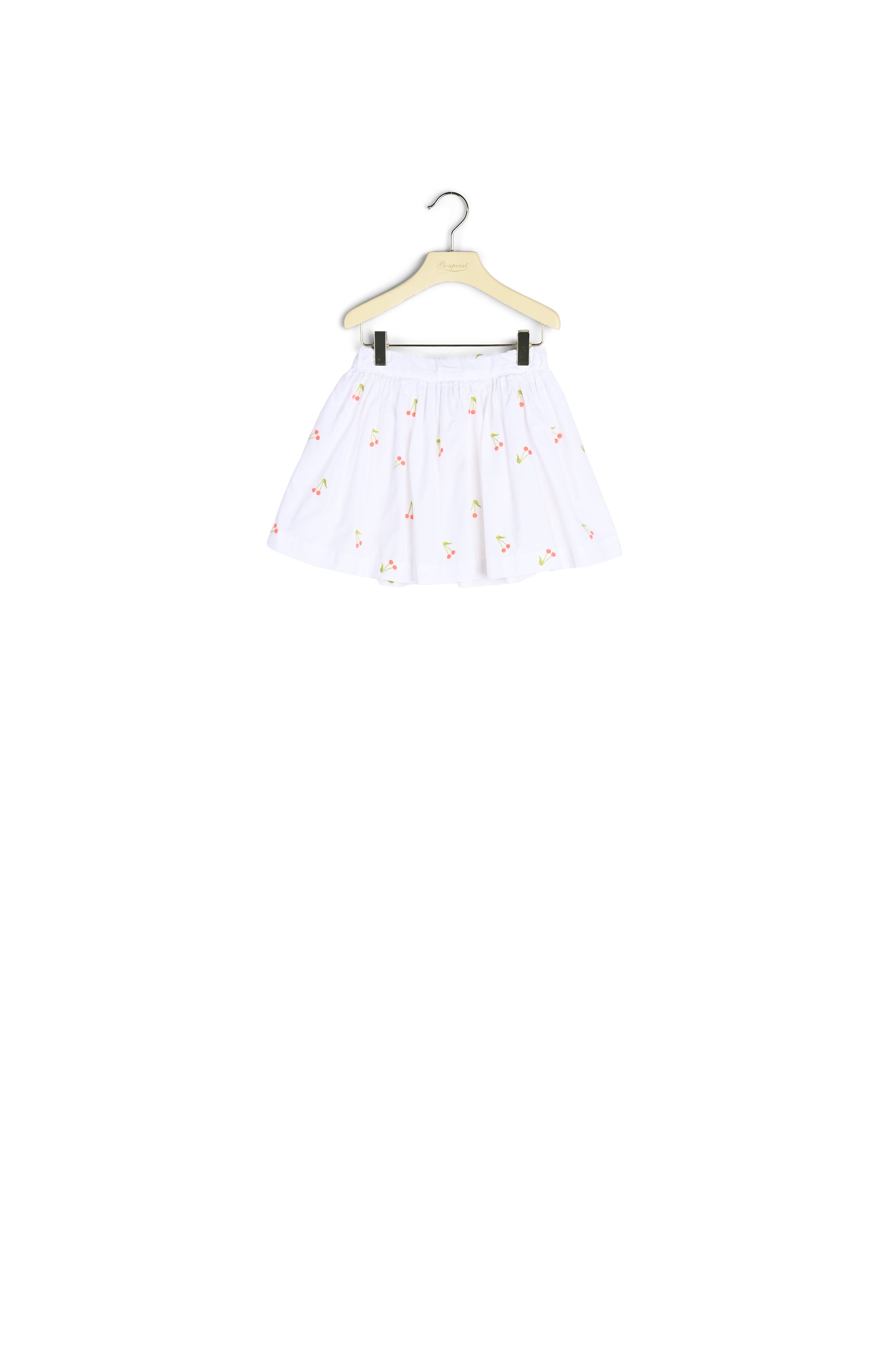 Jupe en coton brodé - Bonpoint vintage