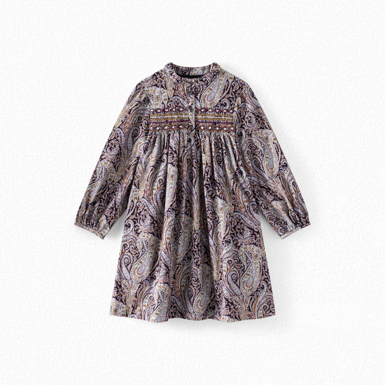 Robe en velours Liberty - Bonpoint vintage