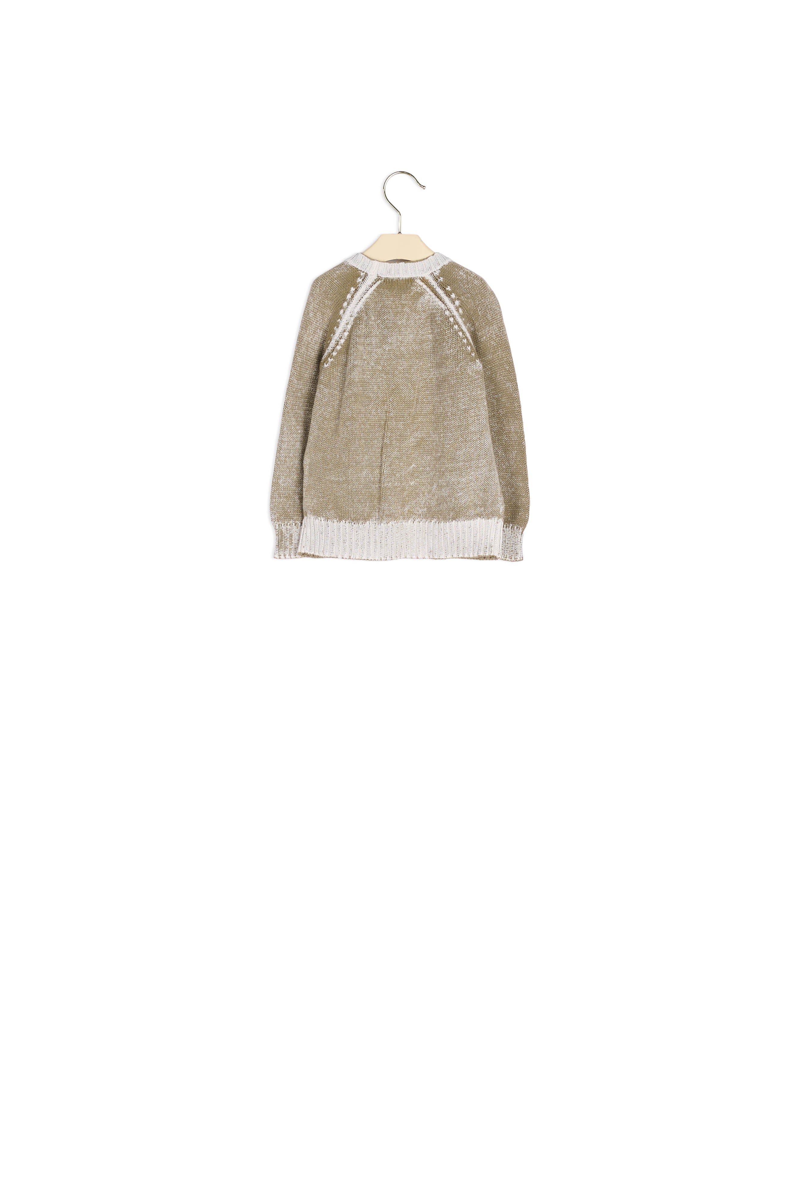 Cardigan imprimé - Bonpoint vintage