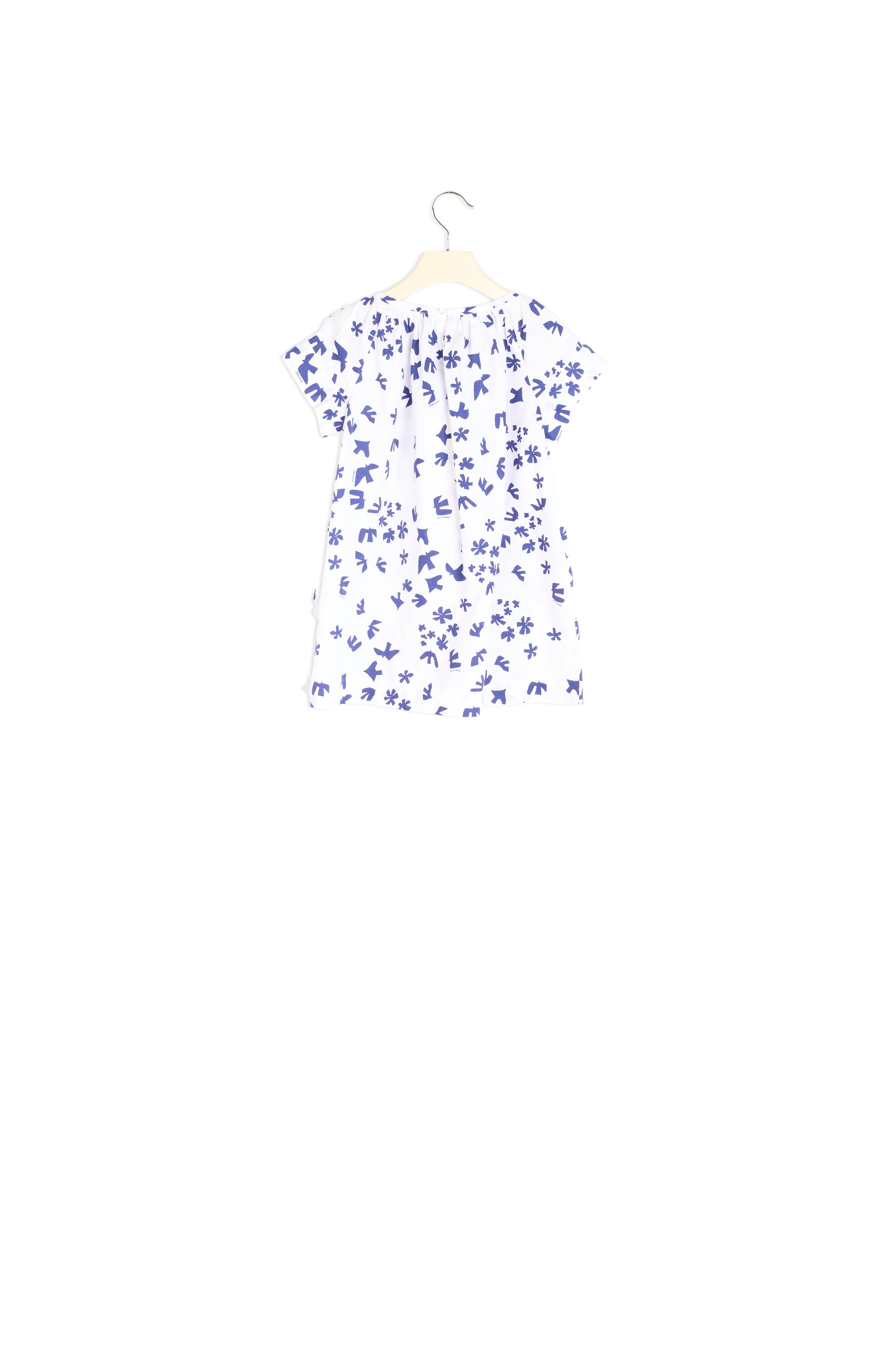 Robe en popeline imprimée - Bonpoint vintage