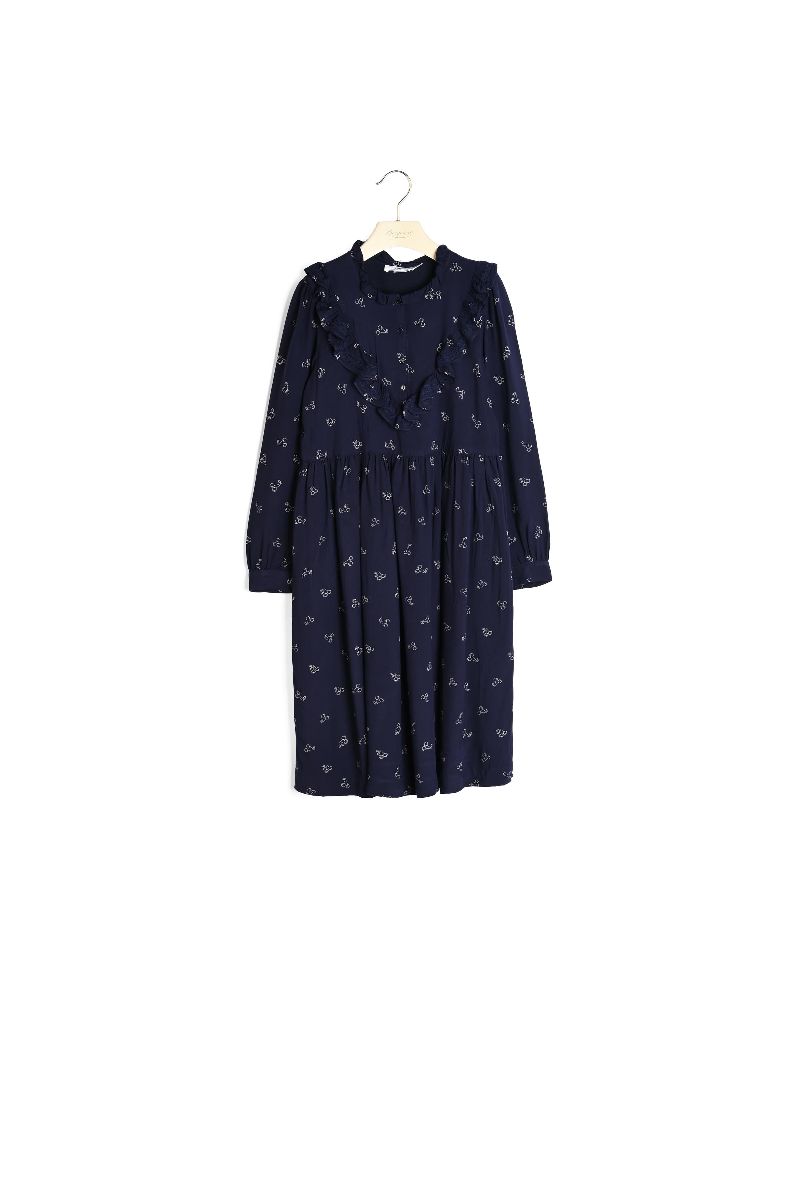 Robe en crêpe imprimée - Bonpoint vintage