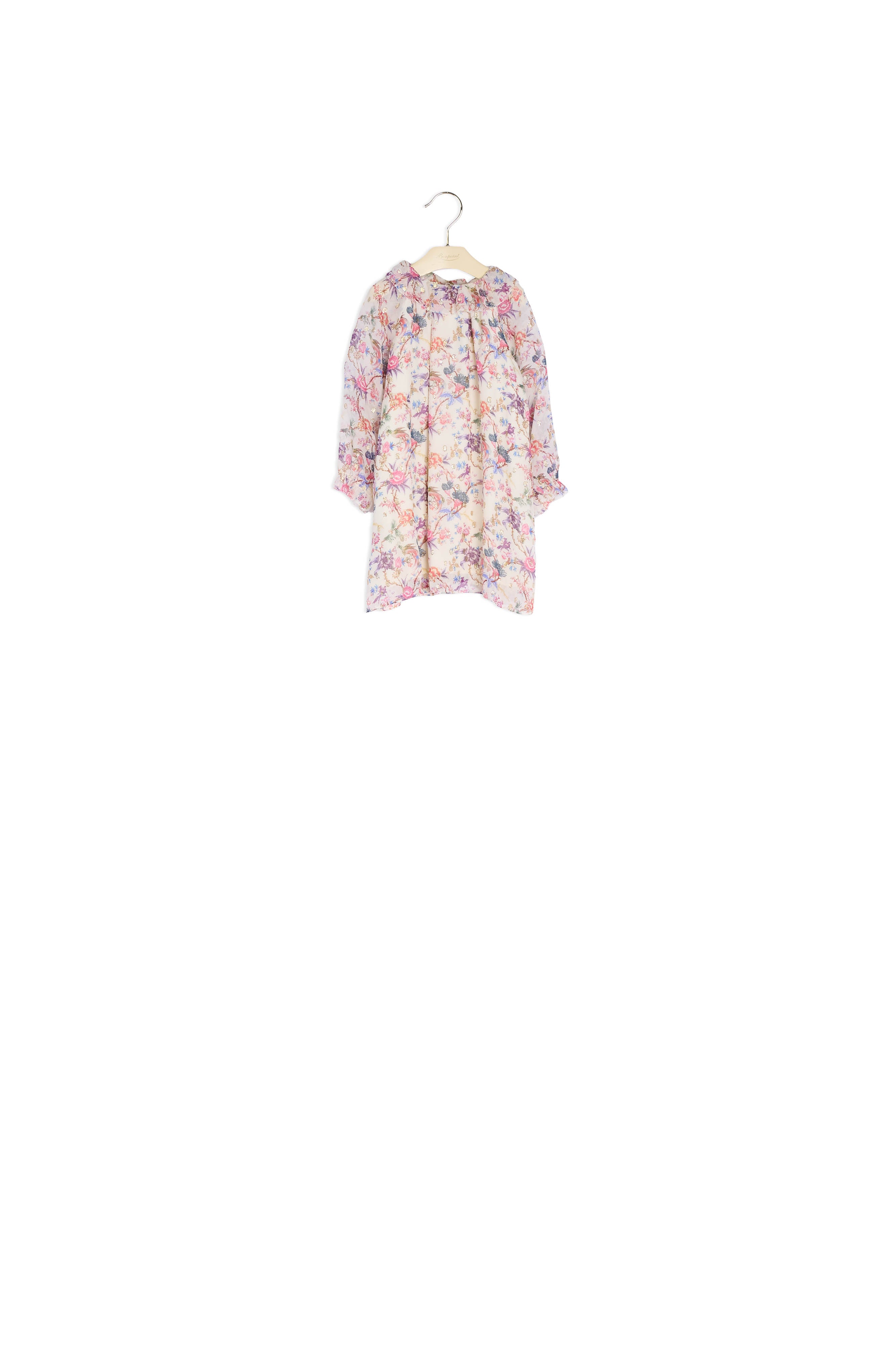 Robe en soie imprimée - Bonpoint vintage