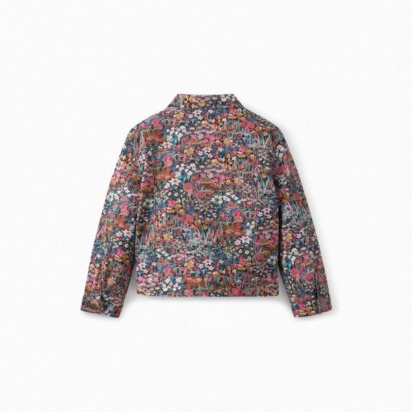Veste en tissu Liberty fille - Bonpoint vintage