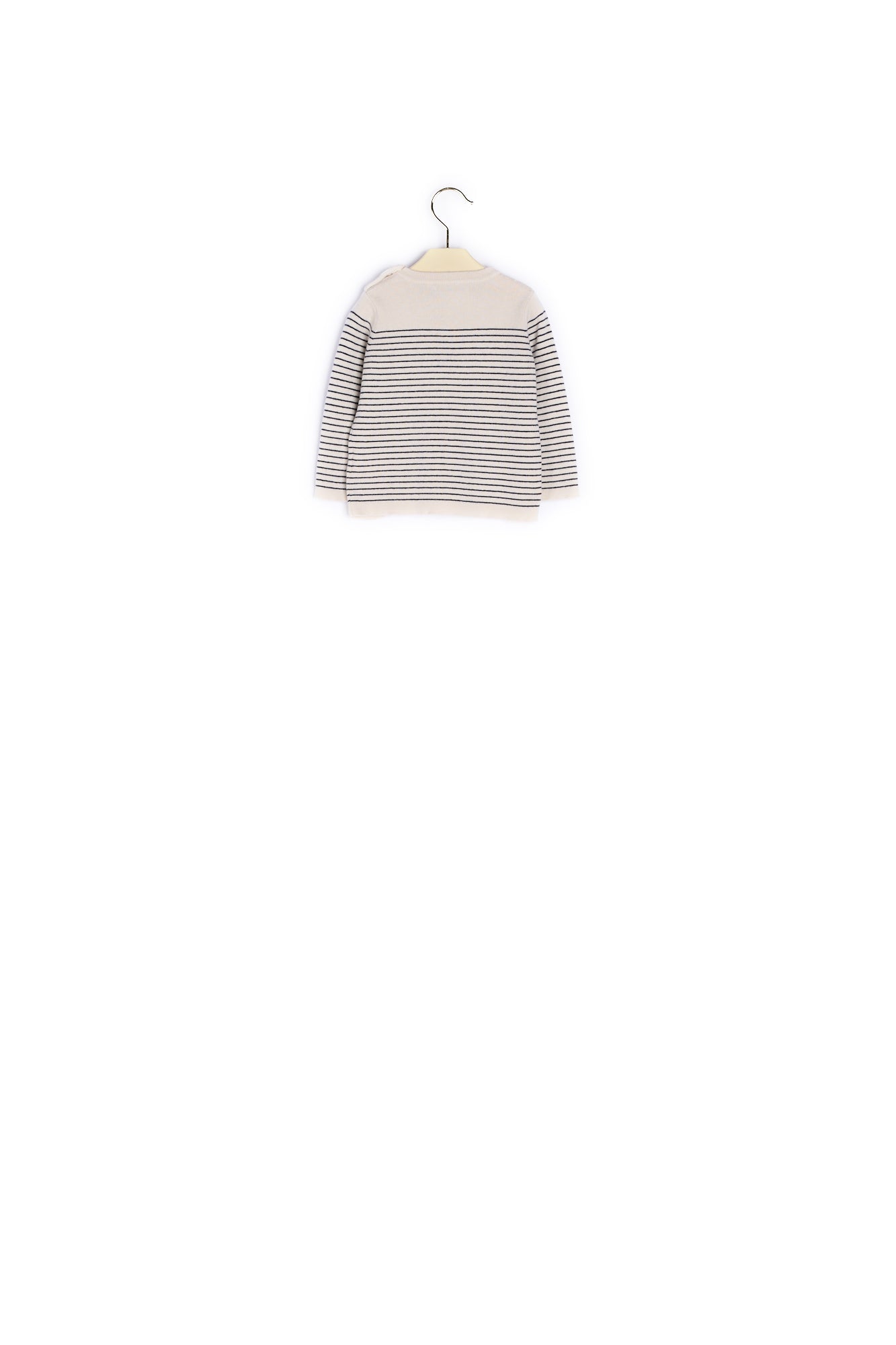 Pull Aleksi laine et coton biologique - Bonpoint vintage