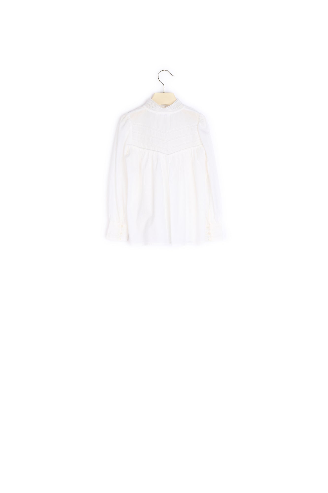 Blouse à plastron - Bonpoint vintage
