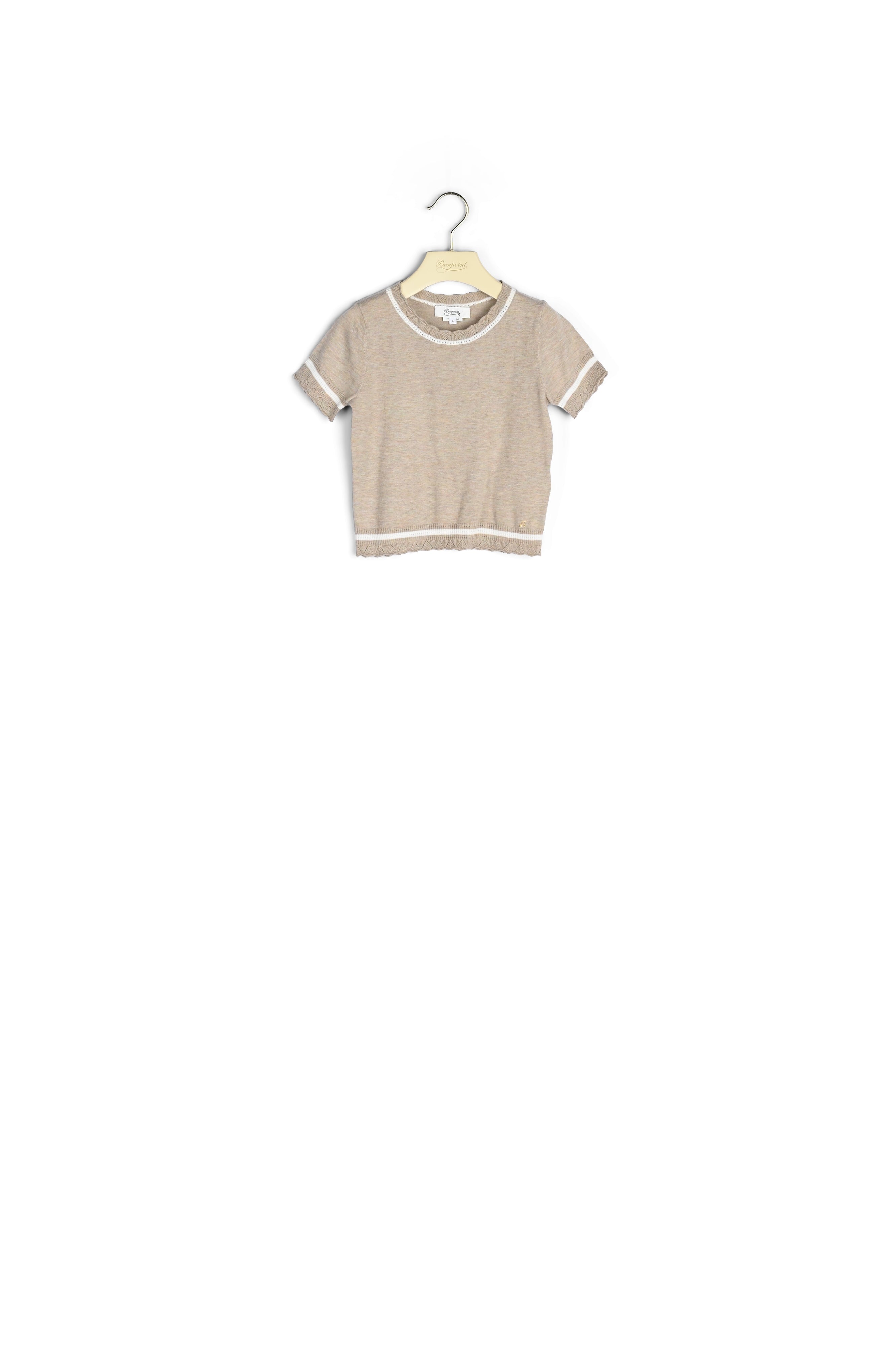 Pull à manches courtes - Bonpoint vintage