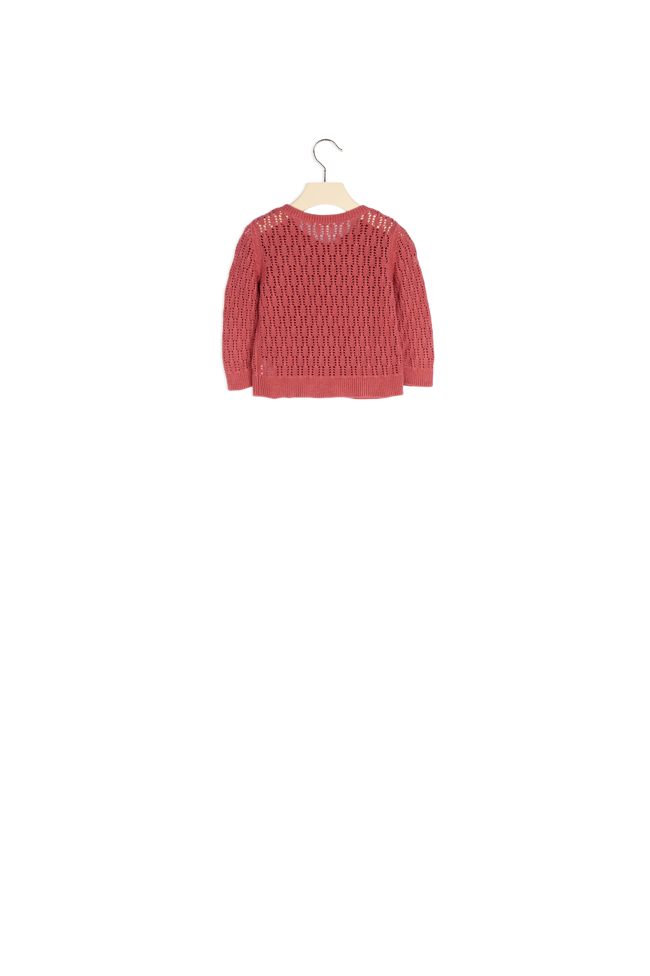 Cardigan ajouré - Bonpoint vintage