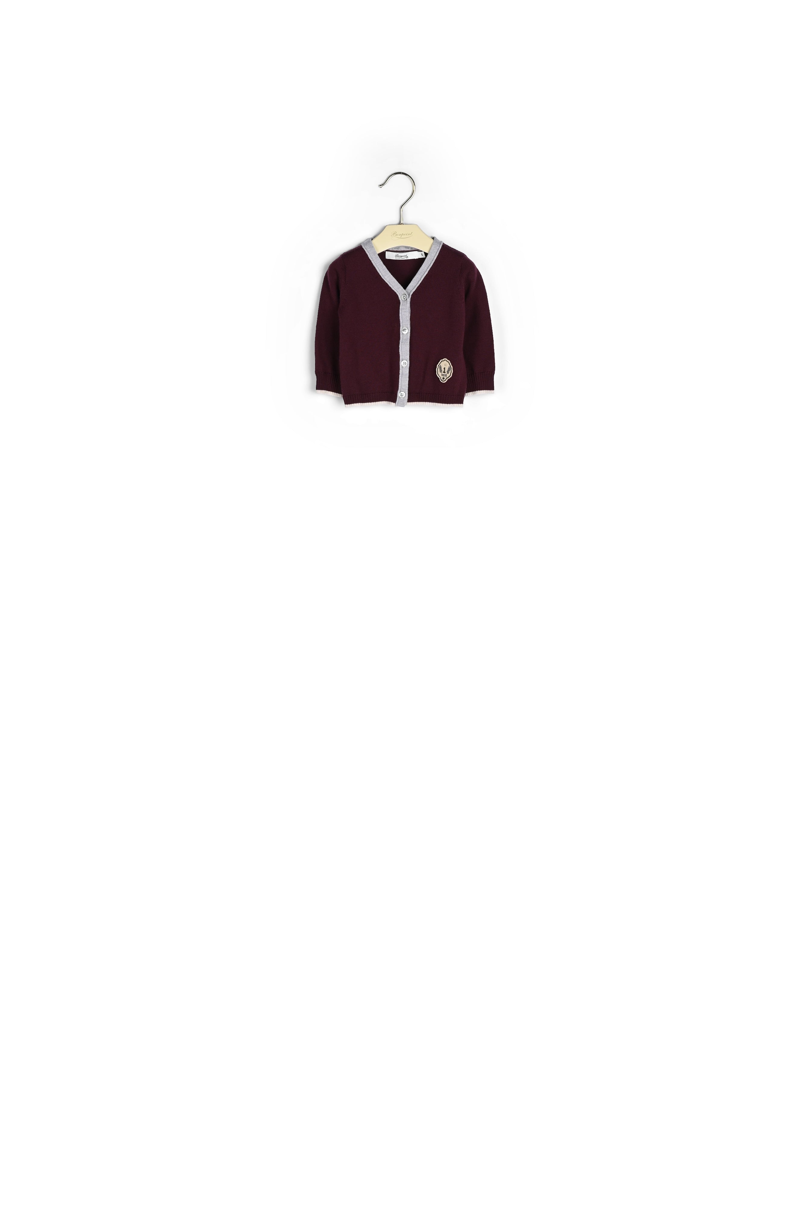 Cardigan avec patch - Bonpoint vintage