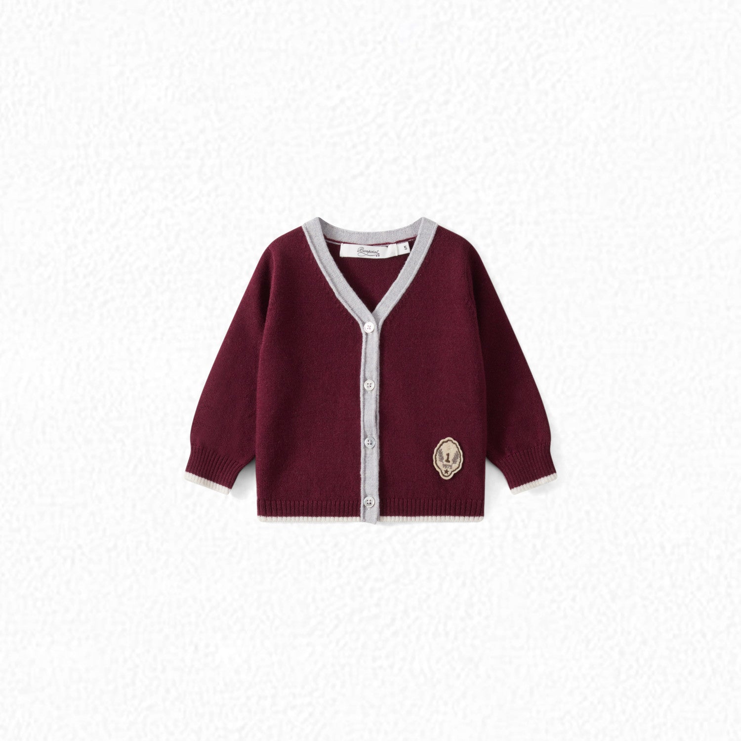 Cardigan avec patch - Bonpoint vintage