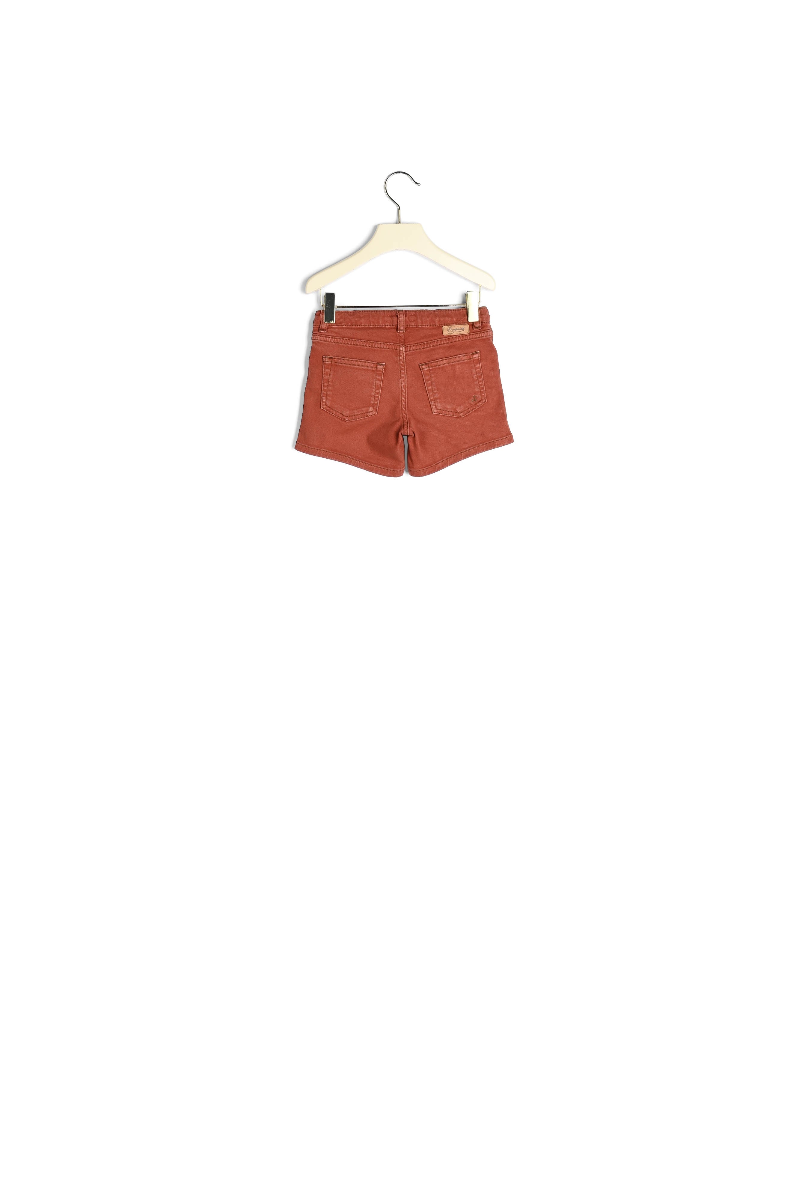 Short en jean avec broderie - Bonpoint vintage