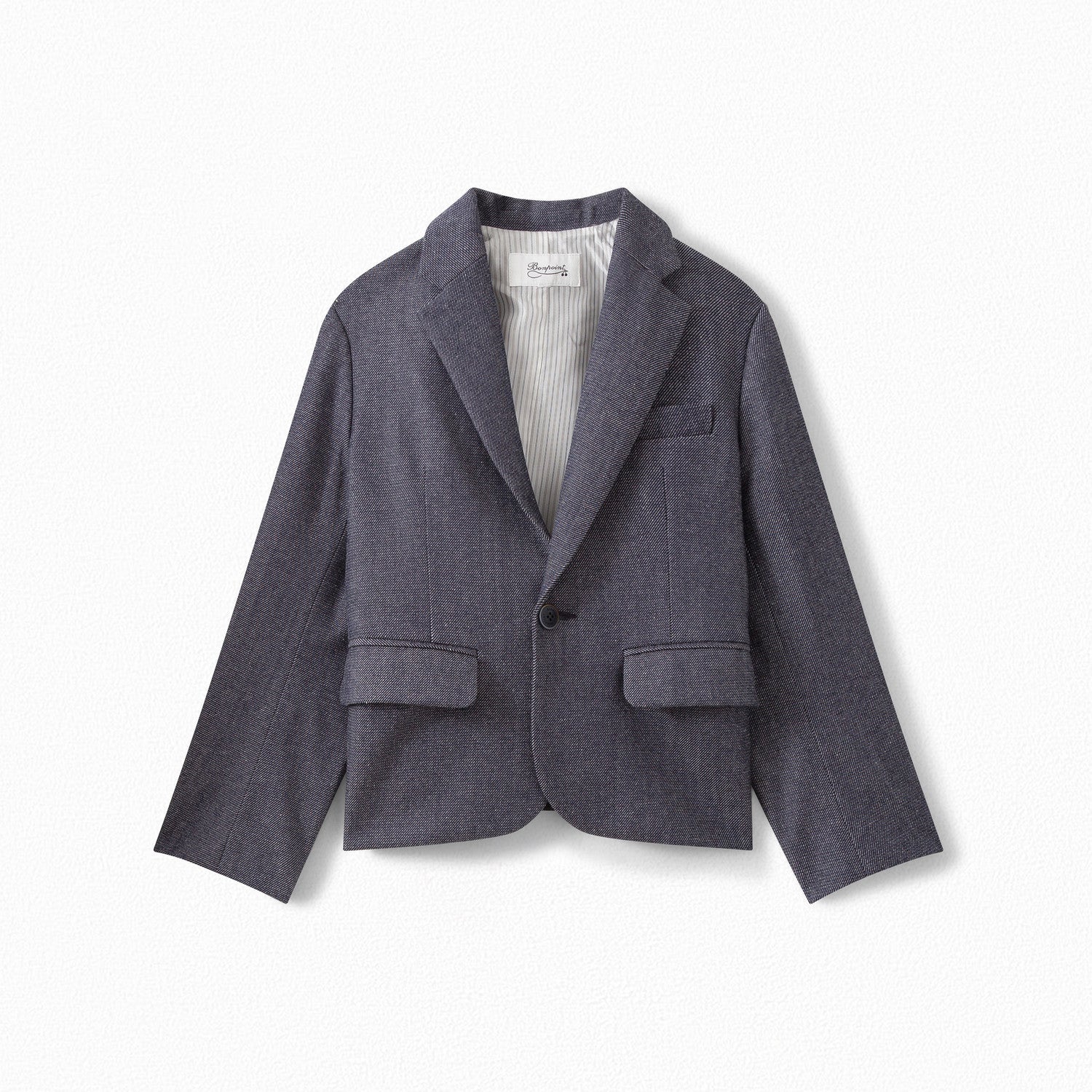 Veste en denim laine et coton - Bonpoint vintage