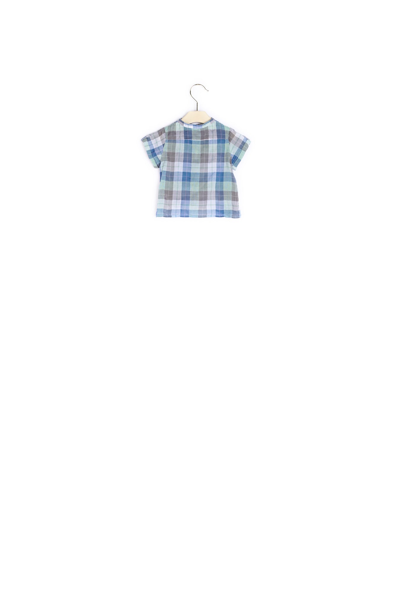 Chemise à carreaux - Bonpoint vintage