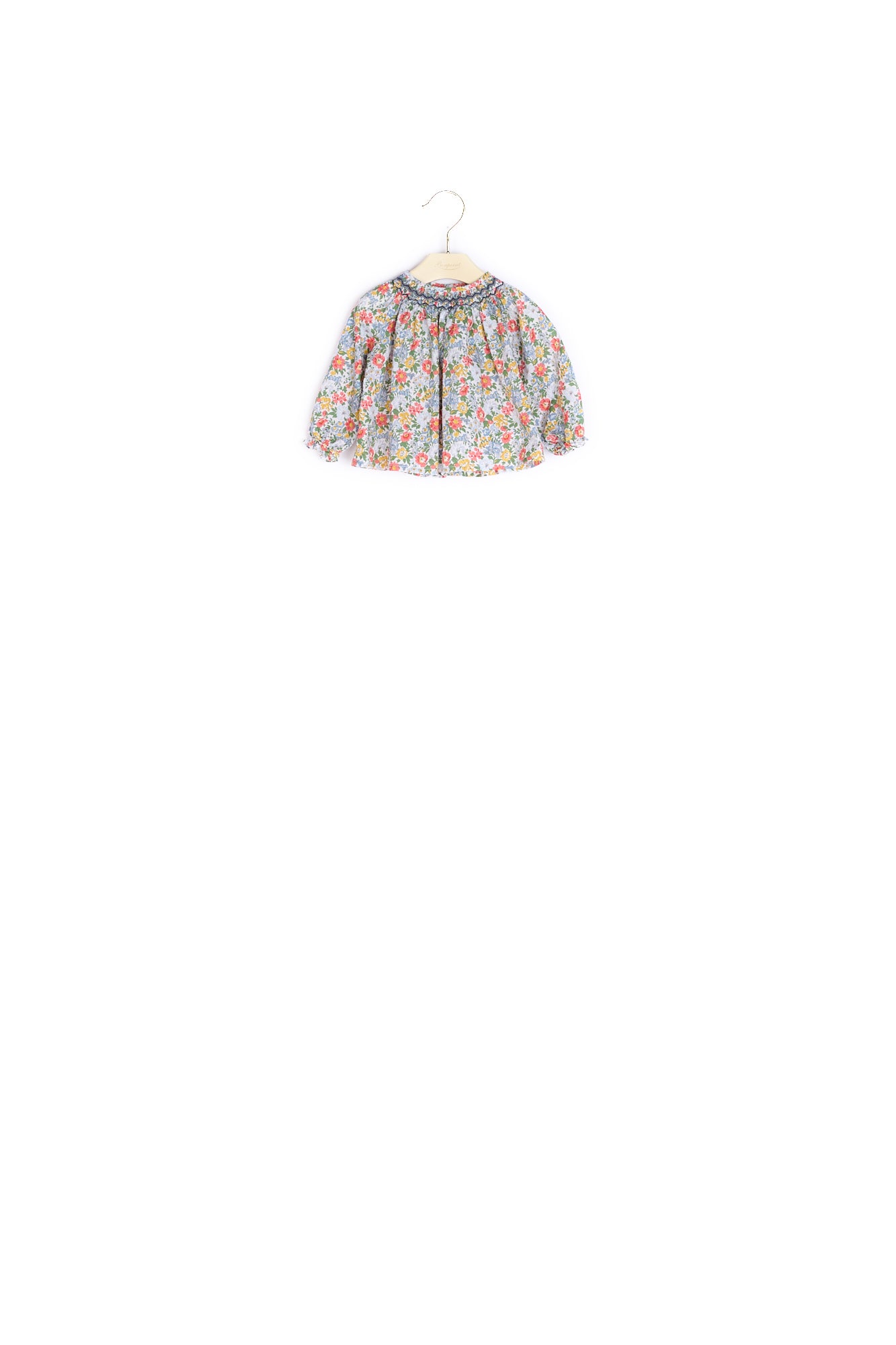 Blouse en coton Liberty bio - Bonpoint vintage