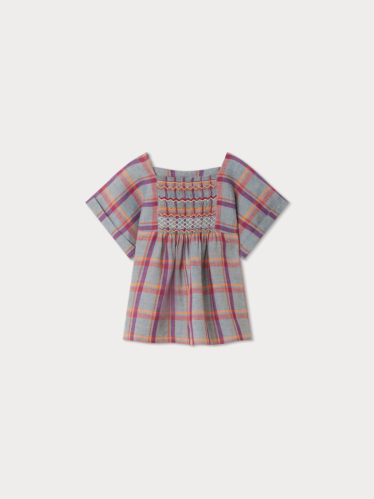 Blouse smockée Pays - Bonpoint vintage