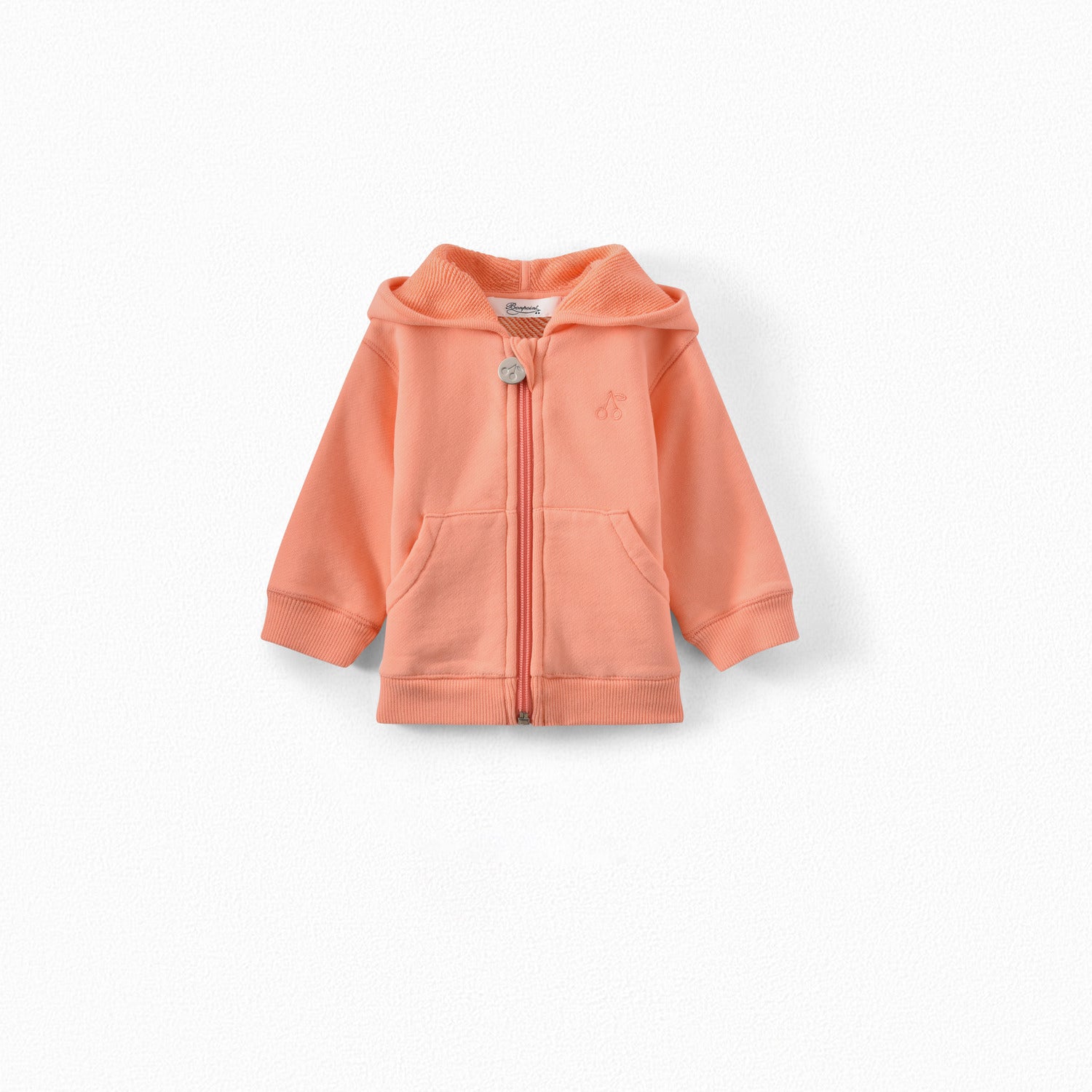 Sweat en molleton zippé - Bonpoint vintage