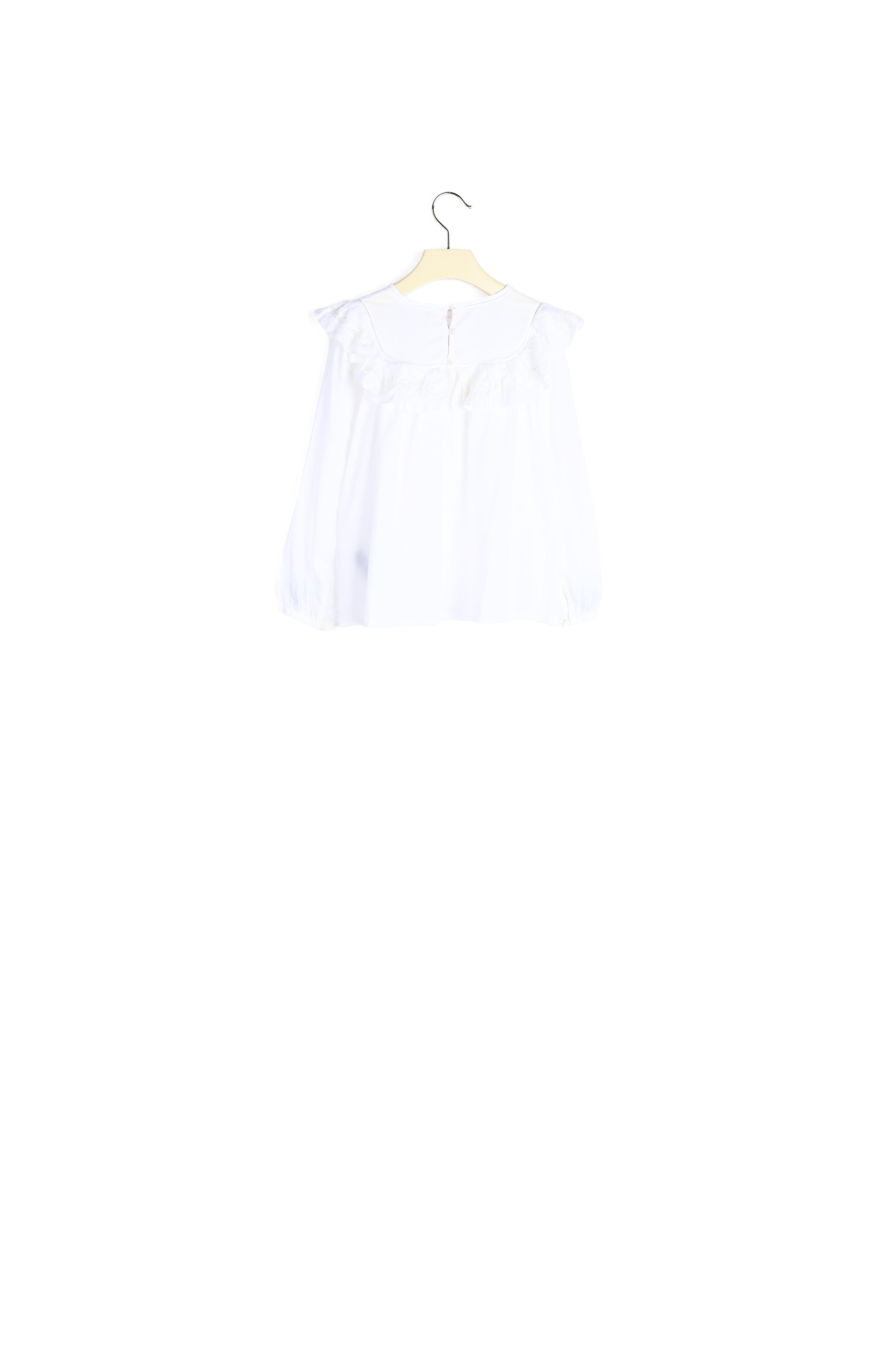 Blouse à volants - Bonpoint vintage