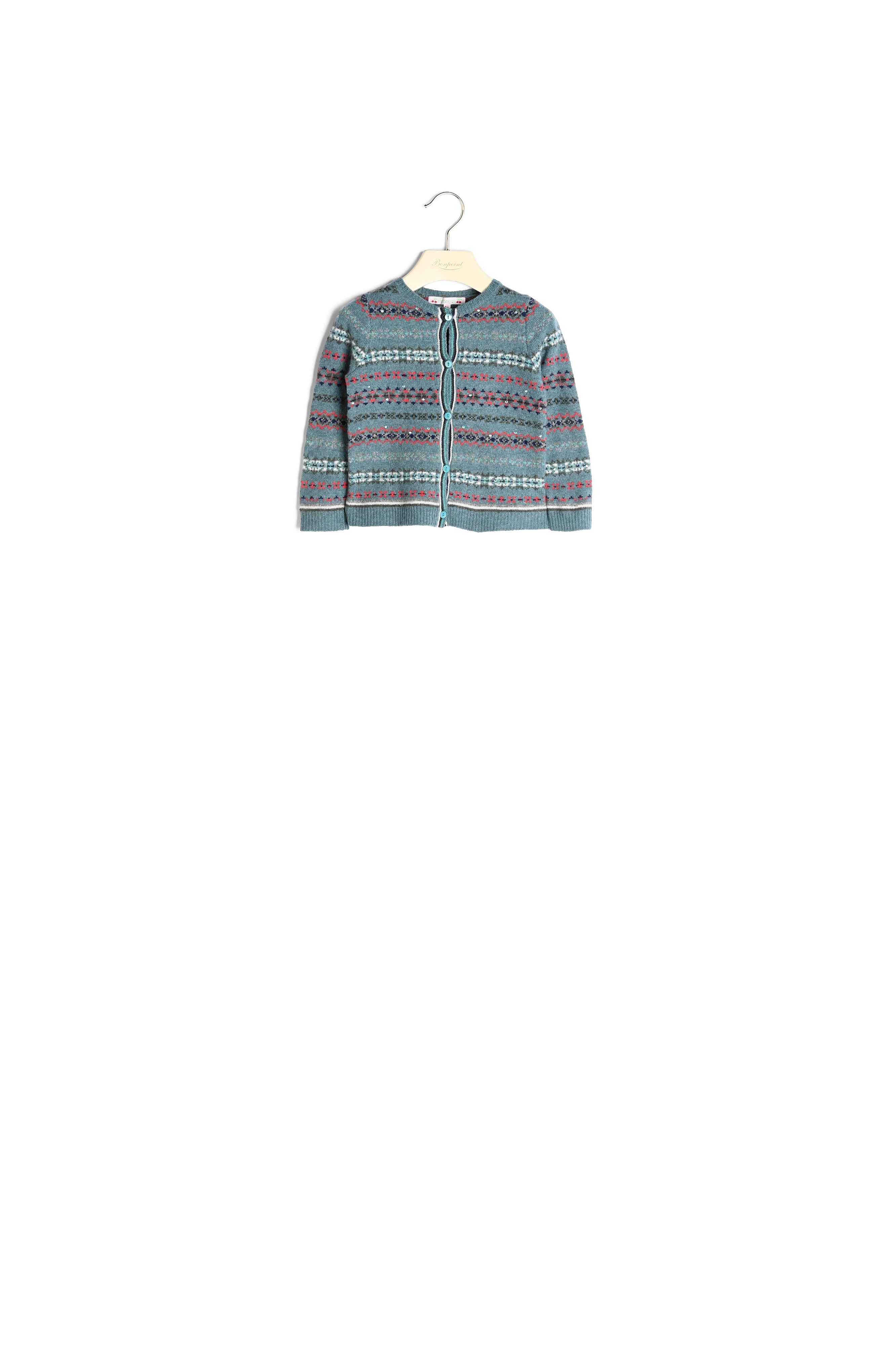 Cardigan Jacquard - Bonpoint vintage