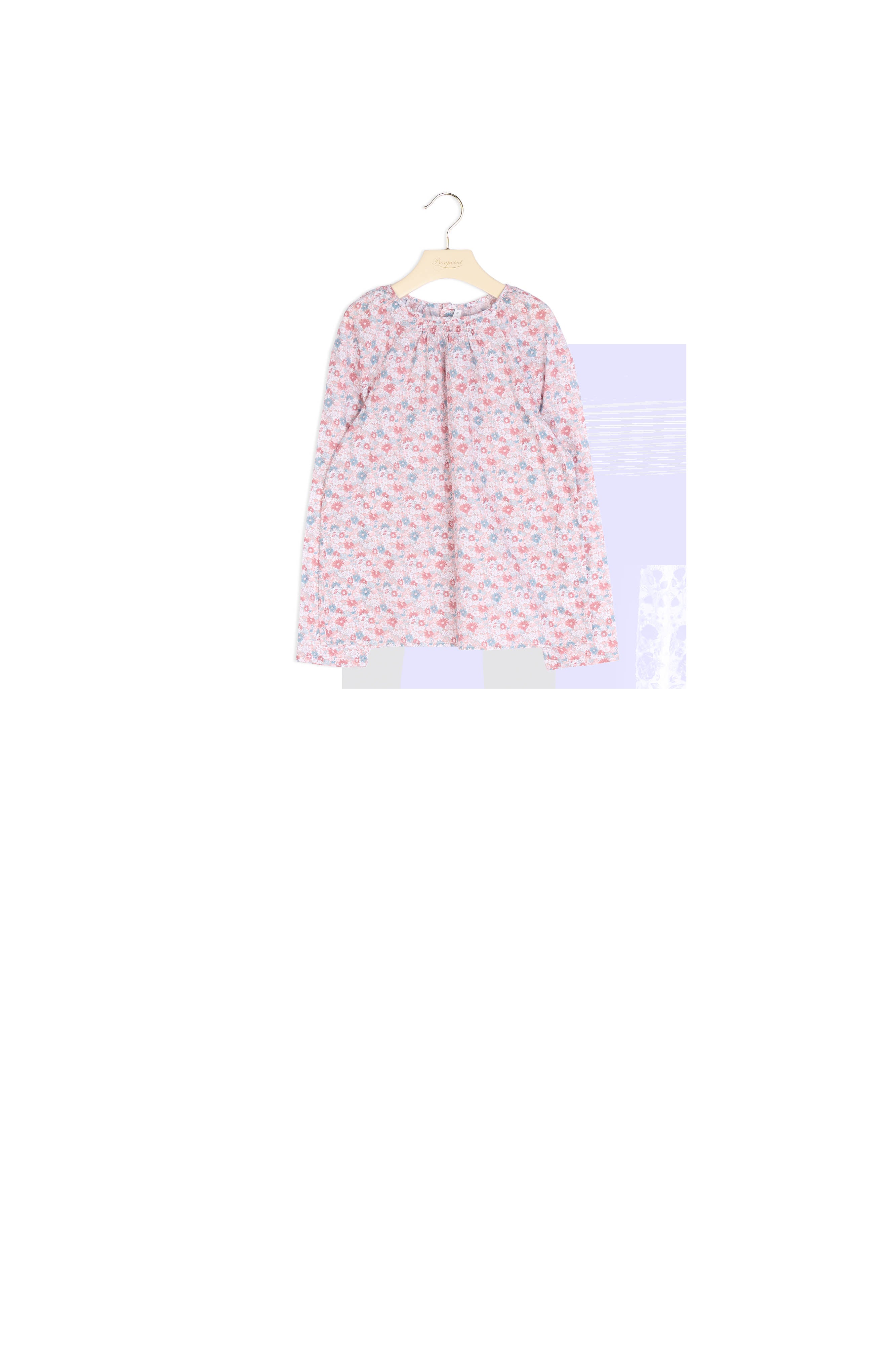 Blouse en tissu Liberty exclusif - Bonpoint vintage
