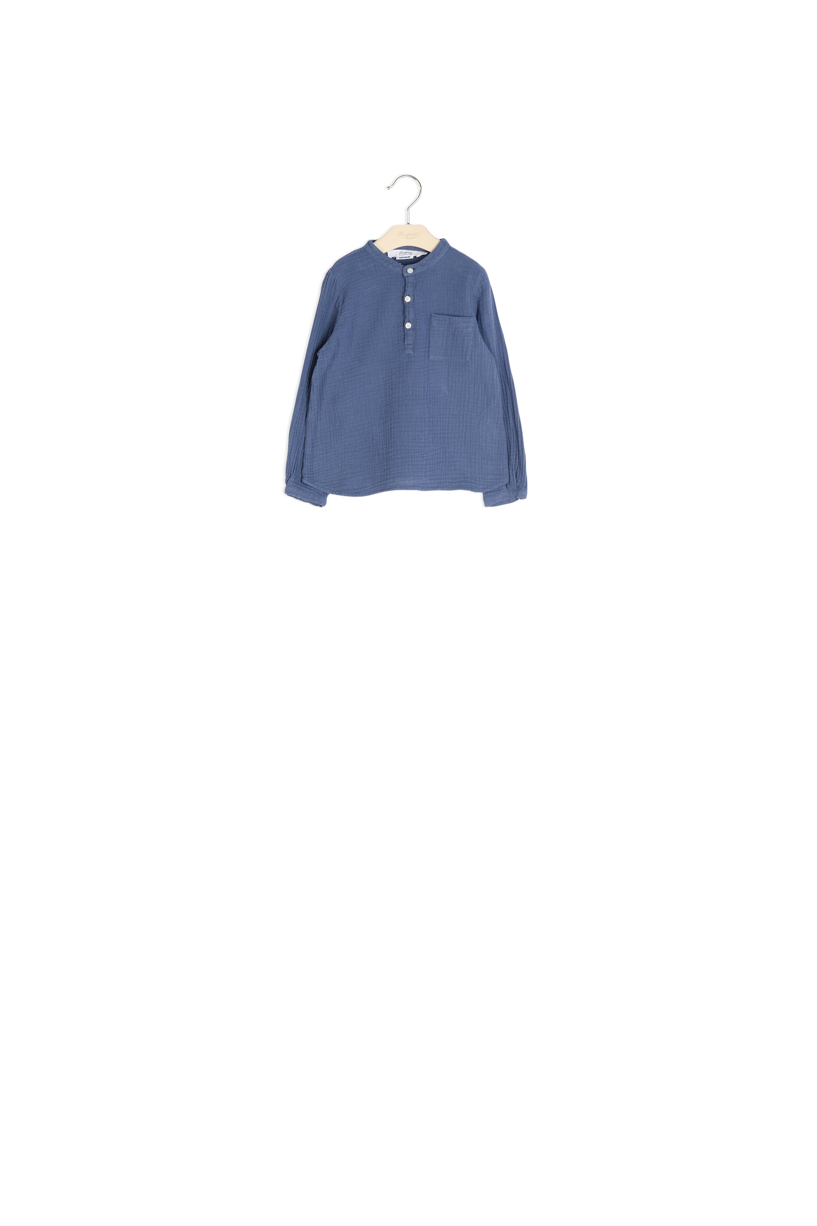 Chemise en coton doublé garçon - Bonpoint vintage