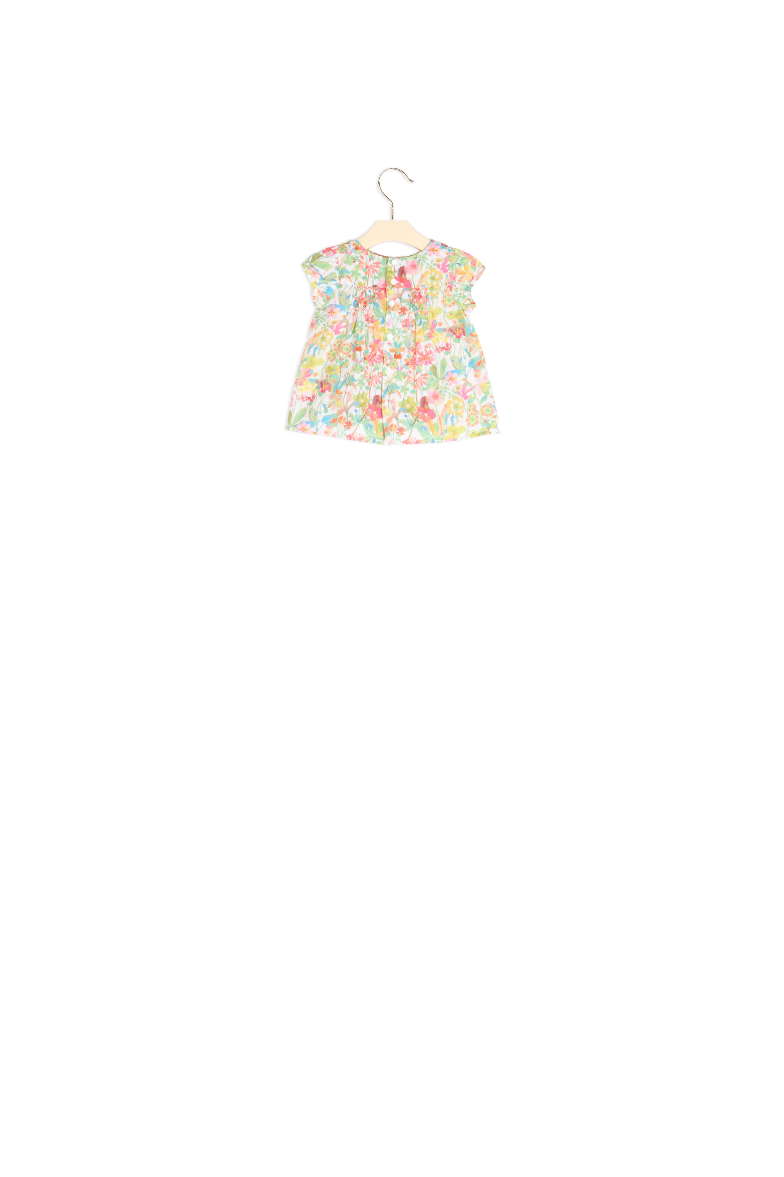 Blouse Nizon imprimée Liberty - Bonpoint vintage